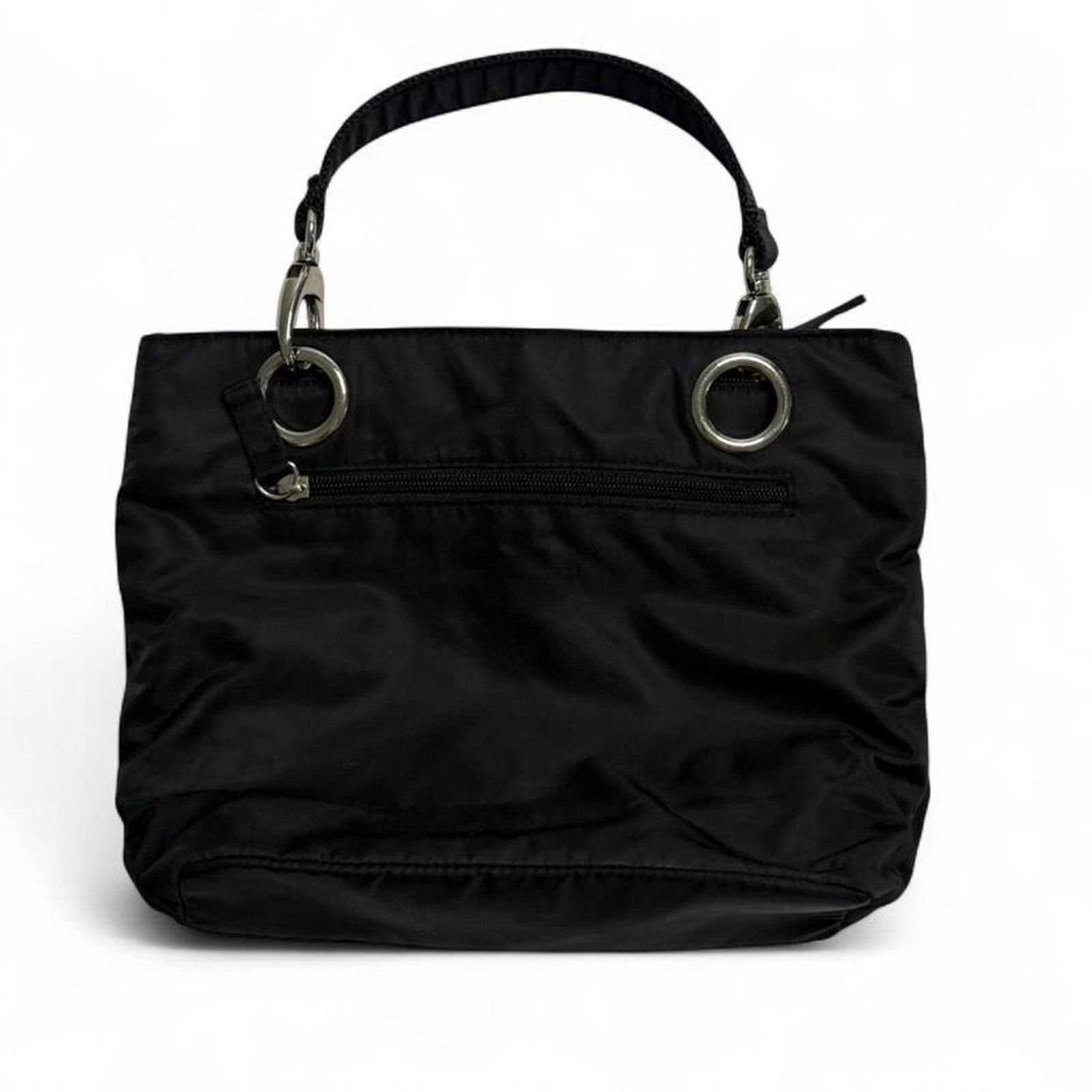 Bebe Black Bebe vintage Y2K small handbag shoulder bag silver Size ONE SIZE - 2 Thumbnail
