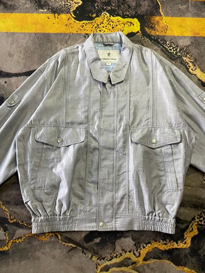 Japanese Brand VINTAGE CURRENT STAGE BOMBERS JACKET Size US M / EU 48-50 / 2 - 2 Thumbnail