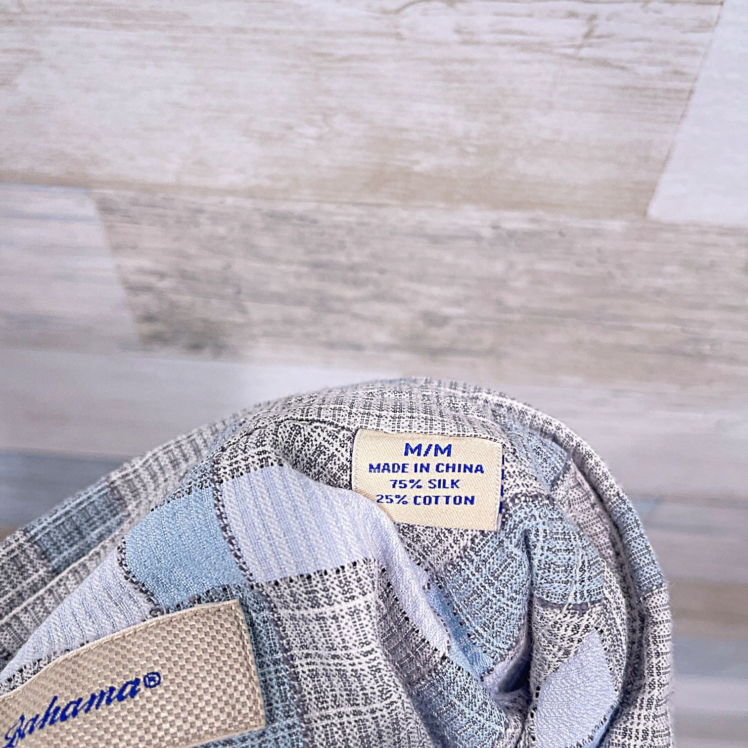 Tommy Bahama TOMMY BAHAMA Silk Hawaiian Plaid Camp Shirt Mens Medium Size US M / EU 48-50 / 2 - 7 Thumbnail
