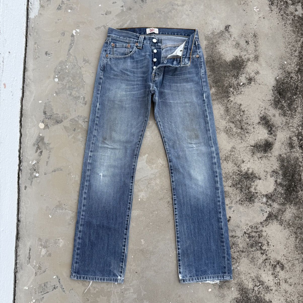 Levi's VINTAGE LEVI’S 501 FADED JEAN DENIM PANTS Size US 29 - 1 Thumbnail