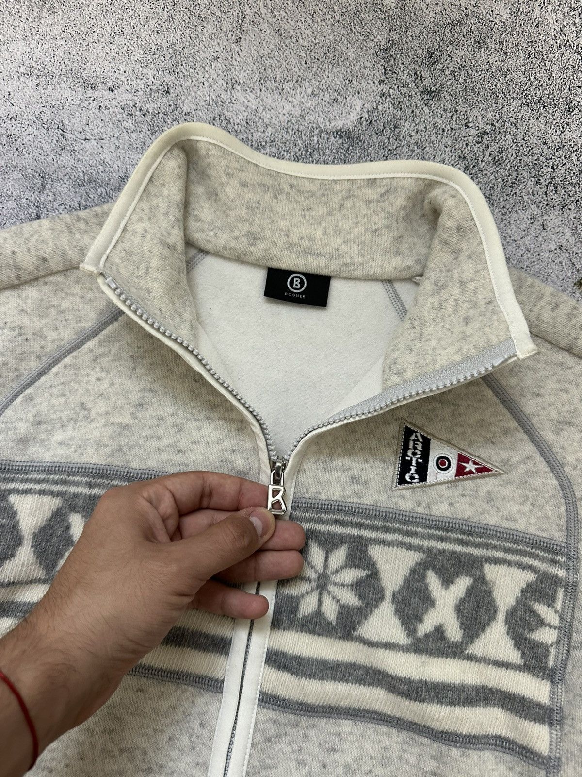 Bogner Bogner Arctic Earth Fleece Zip Jacket Size US M / EU 48-50 / 2 - 9 Thumbnail