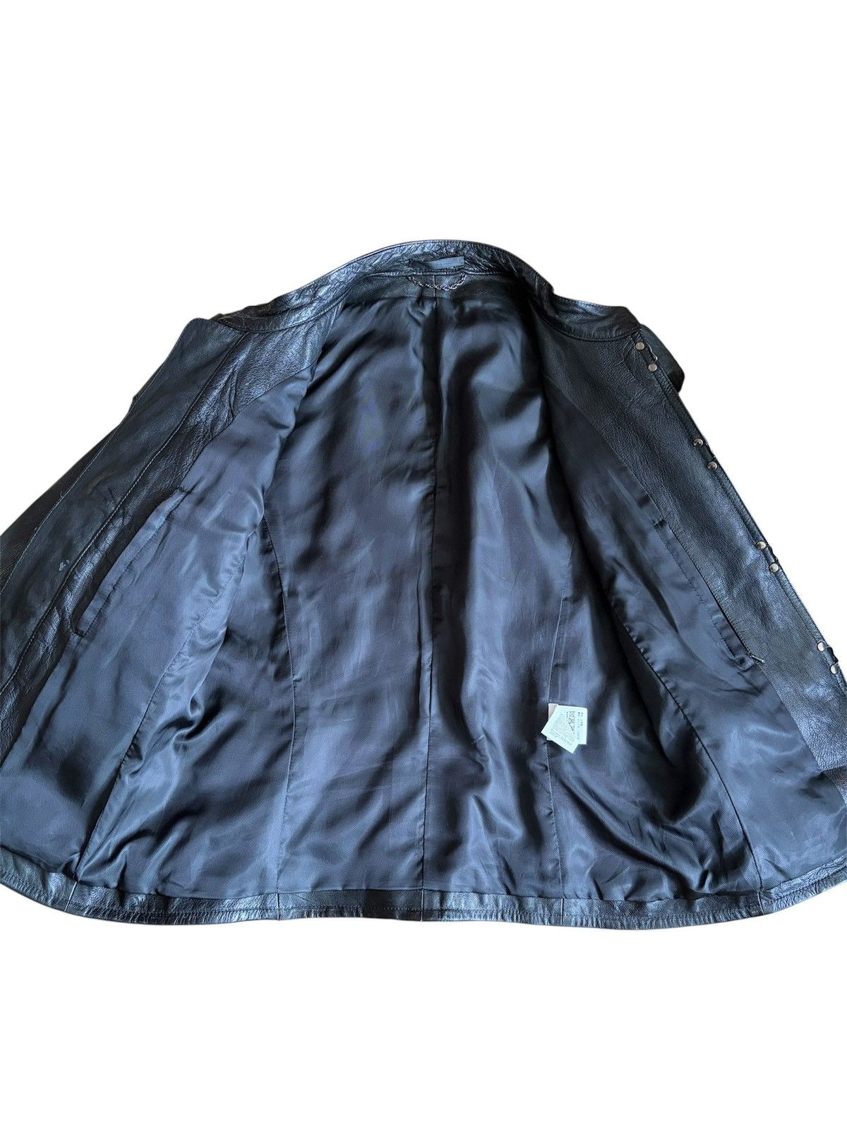 The Viridi-anne The Viridi-Anne Black Leather Jacket Archive Avant Garde Size US S / EU 44-46 / 1 - 4 Thumbnail