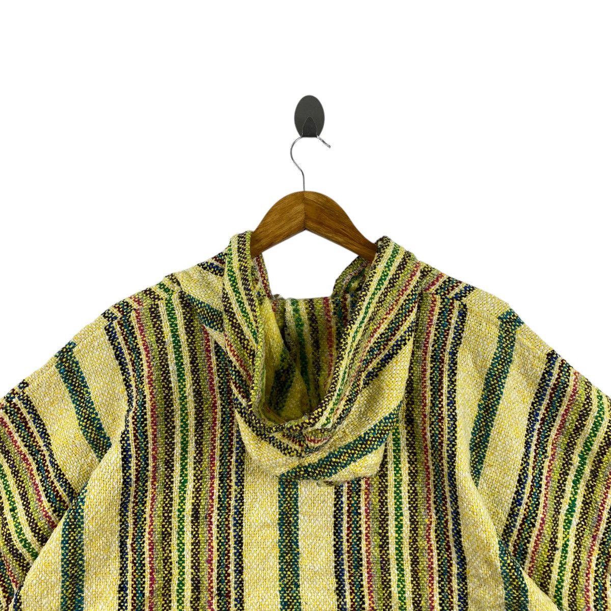 ECHO NATURALS Mexican Brand Wool Baja Pattern Hoodie