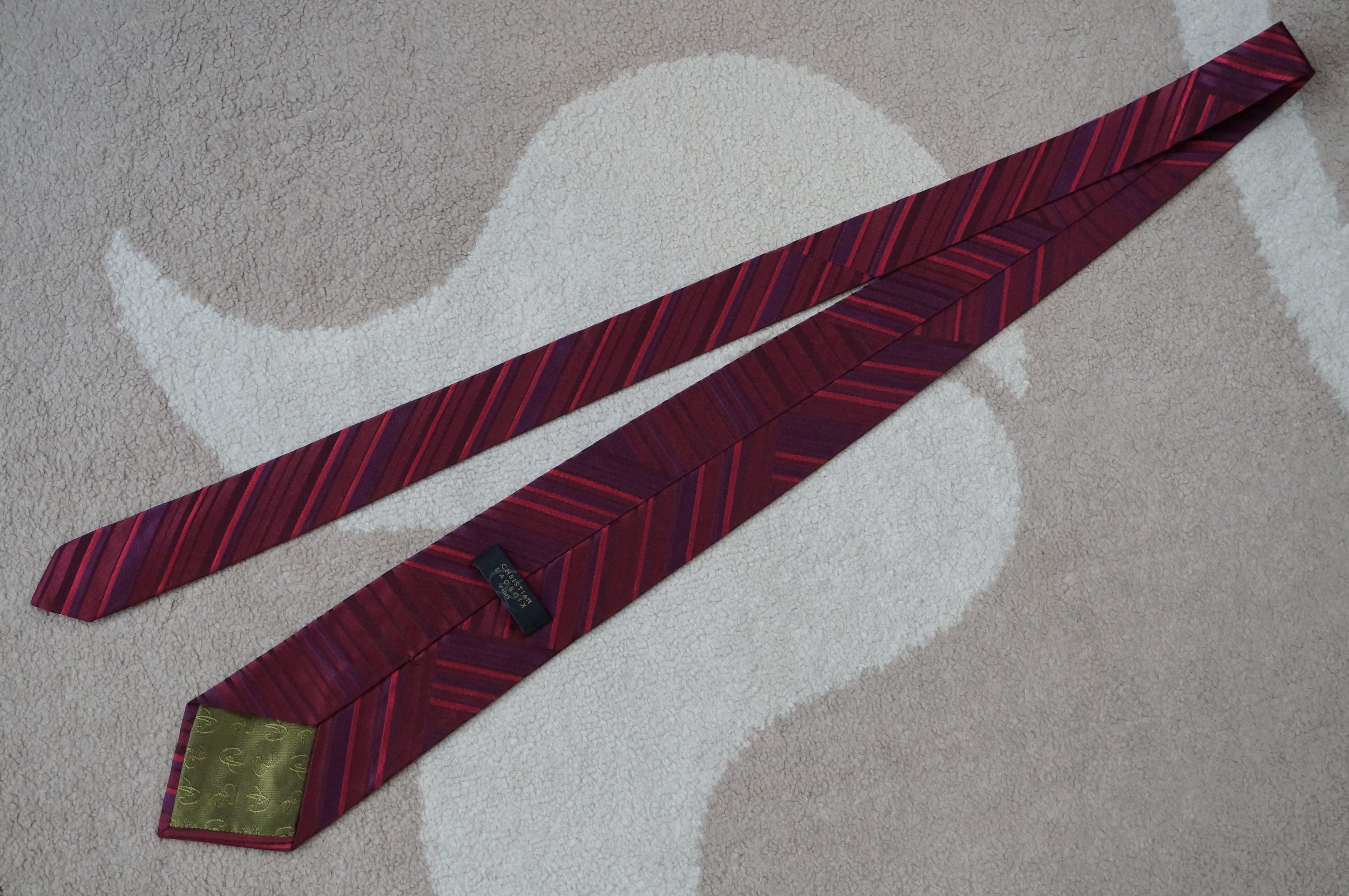 Christian Lacroix Christian Lacroix Silk Tie. Made in Italy Grailed