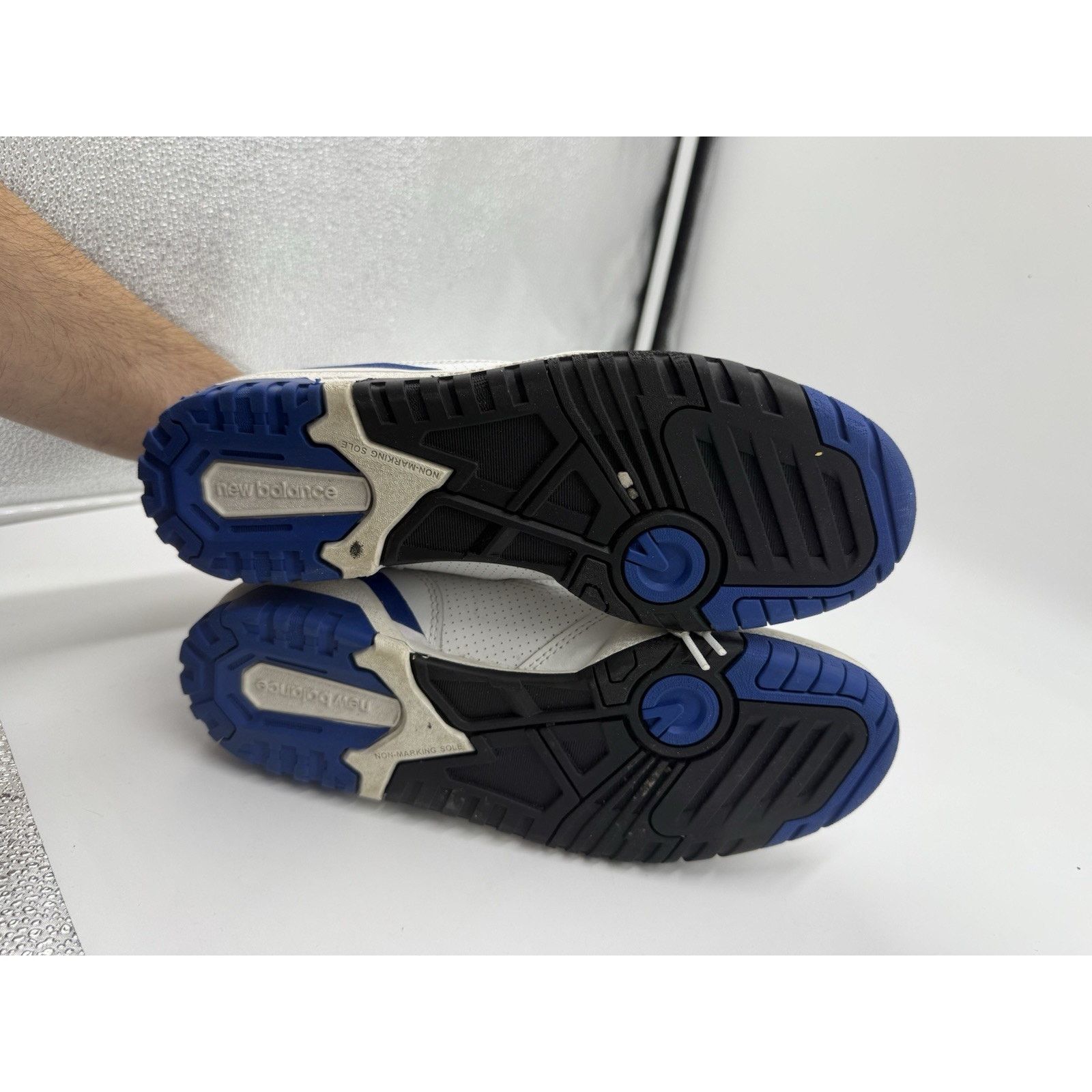 New Balance Size 8.5 - New Balance 550 White Team Royal Size US 8.5 / EU 41-42 - 6 Thumbnail