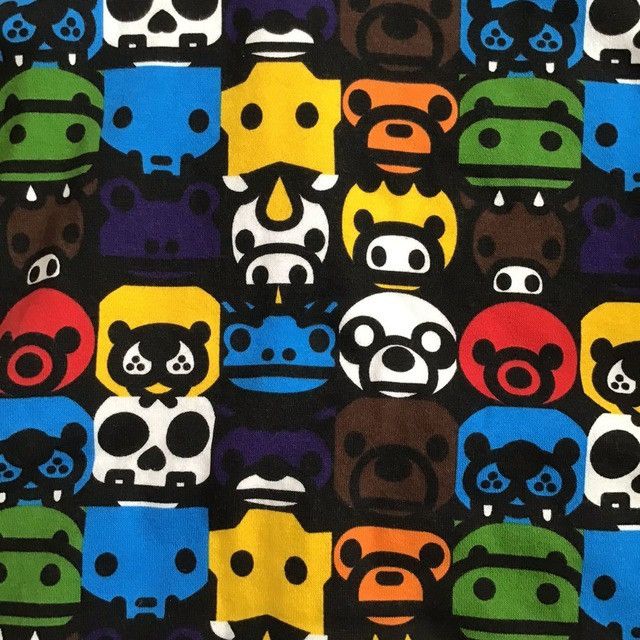 Bape BAPE STA MILO Animal full zip hoodie a bathing ape star NIGO Size US S / EU 44-46 / 1 - 5 Thumbnail
