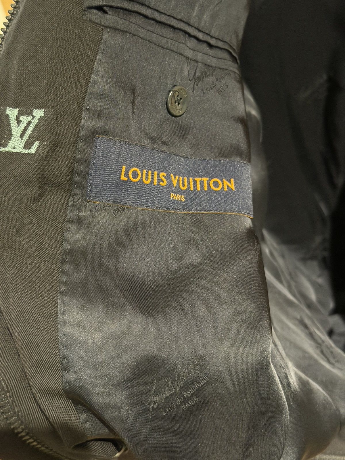 Louis Vuitton Louis Vuitton Monogram Jacquard Wool Jacket Size US M / EU 48-50 / 2 - 9 Thumbnail