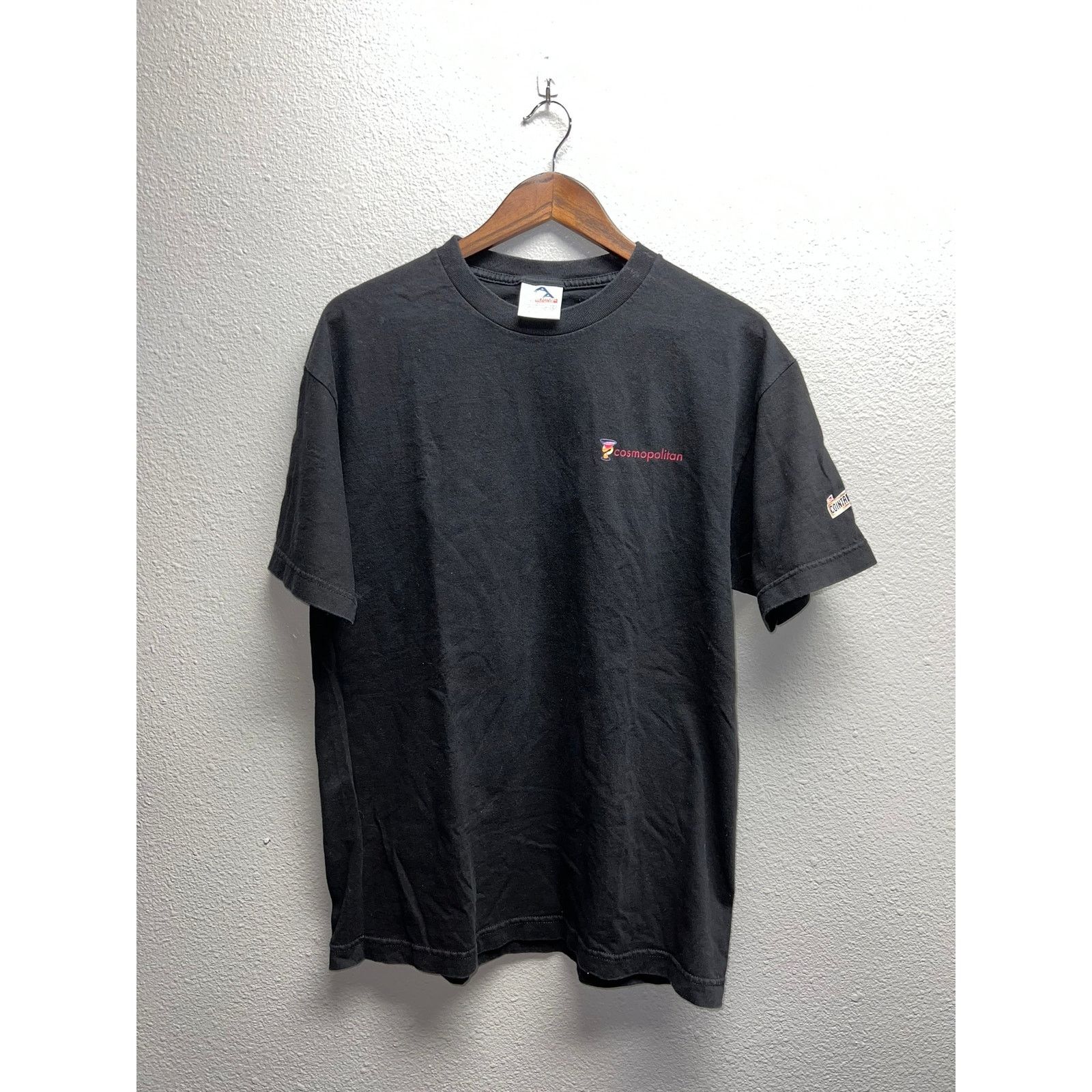 Alstyle Vintage Cosmo Shirt Cointreau Drink Comsopolitan Shirt 90s L Size US L / EU 52-54 / 3 - 1 Thumbnail