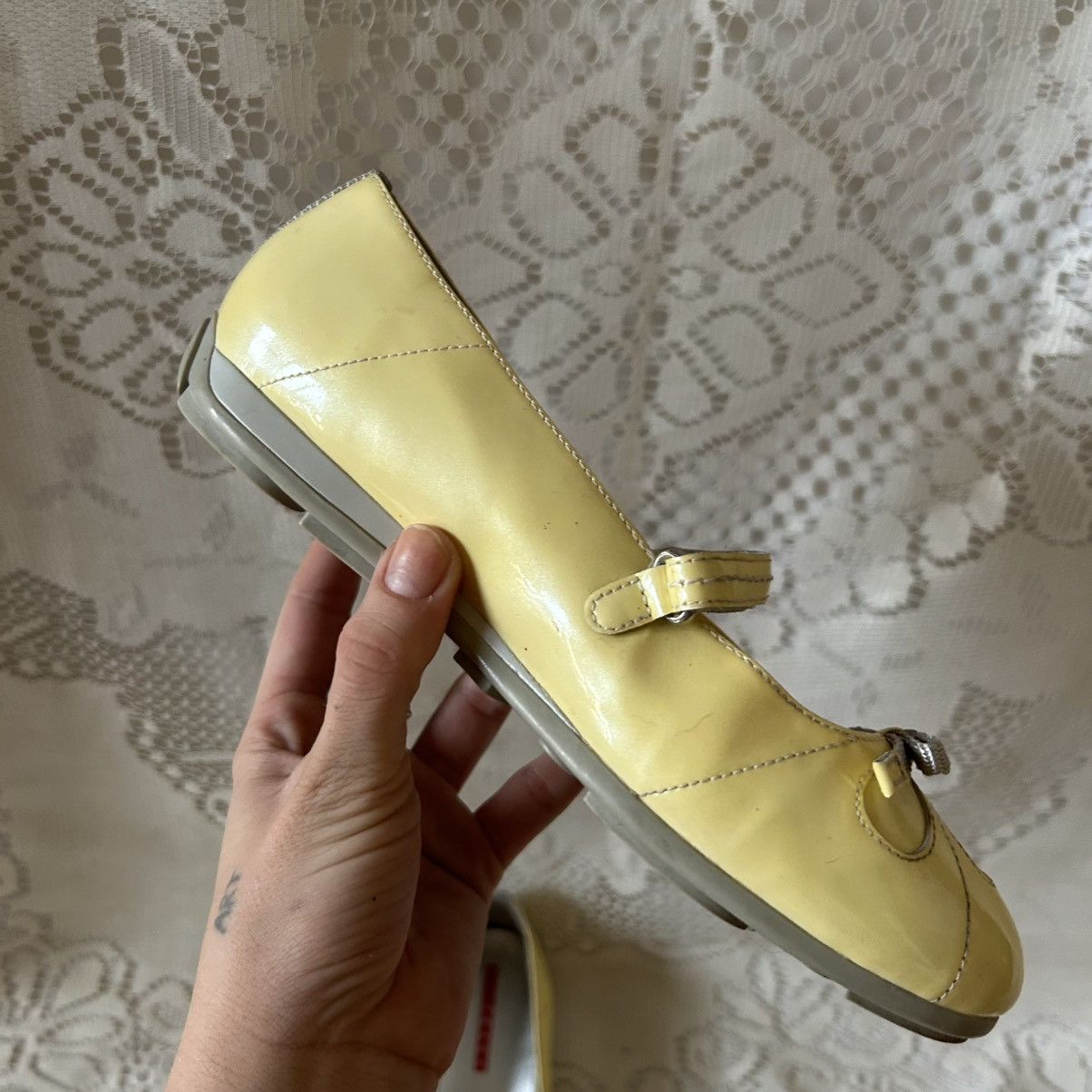 Prada Coquette Prada ballerinas Size US 5 / IT 35 - 4 Thumbnail