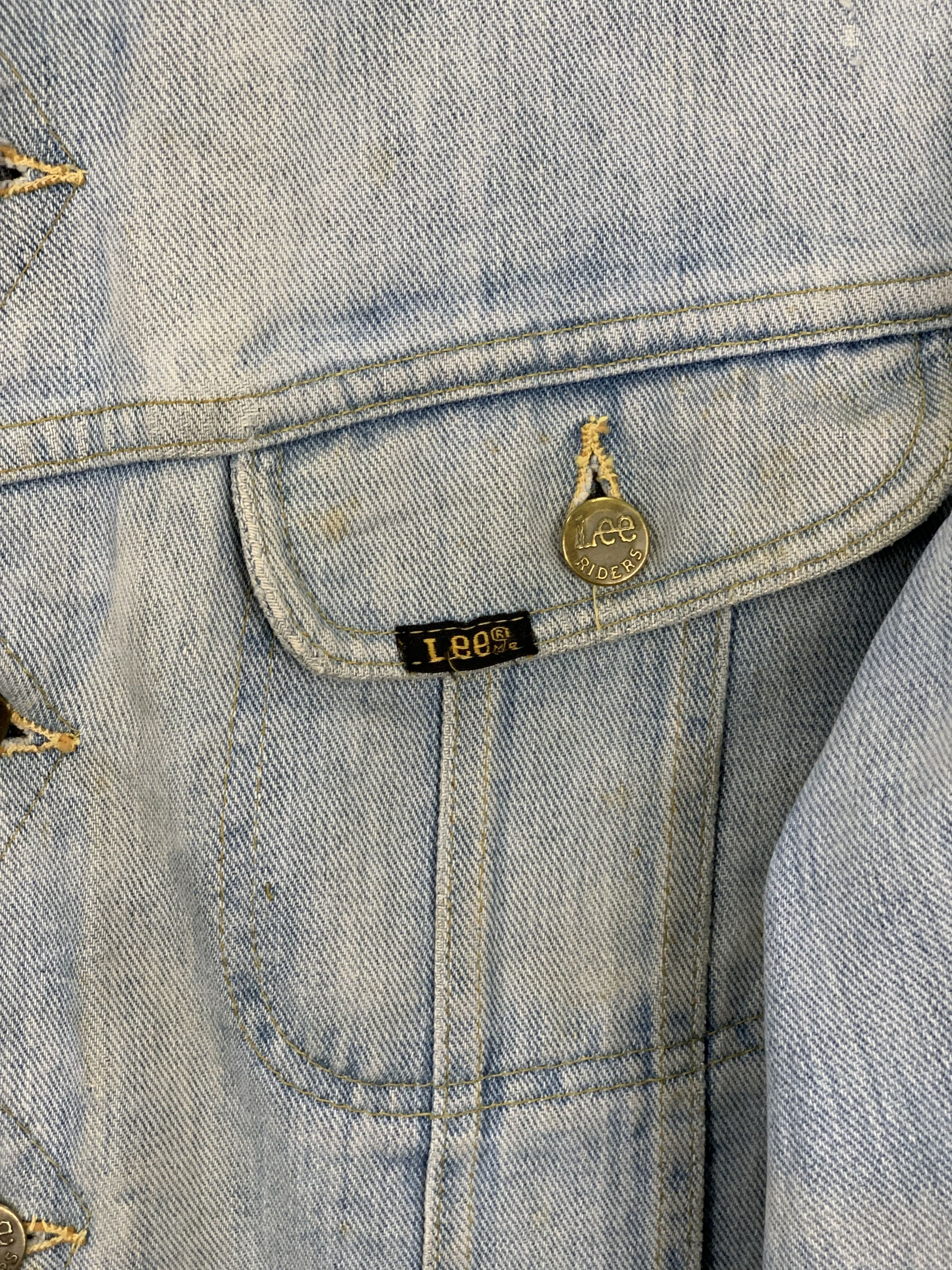 Lee Vintage 90s Lee Trucker Denim Jacket J0817 Size US M / EU 48-50 / 2 - 7 Thumbnail