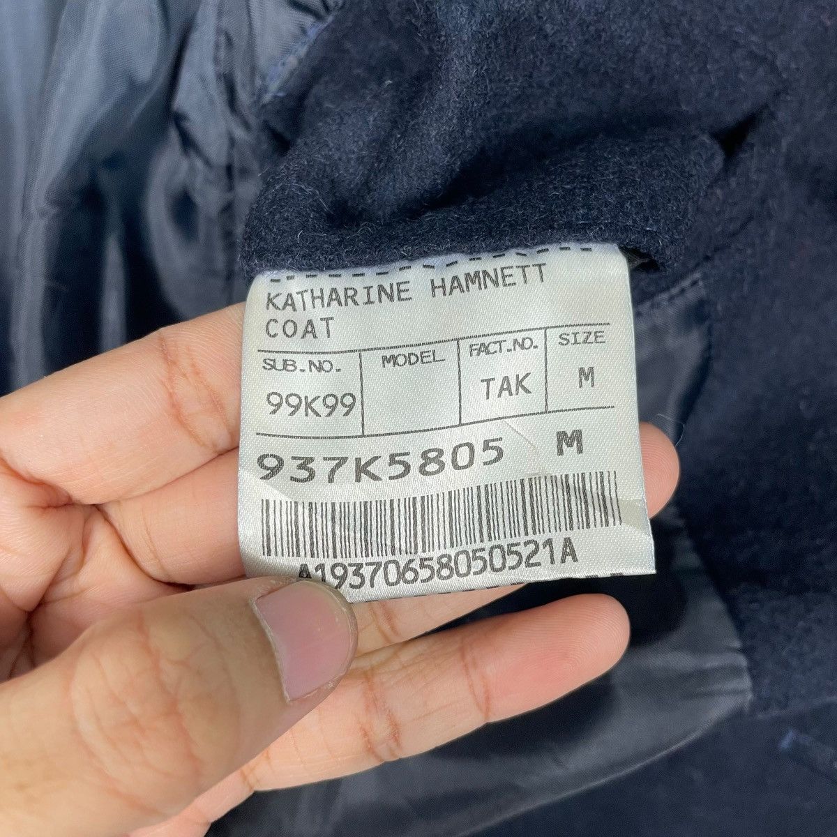 Katharine Hamnett London Katherine Hamnett London Wool Jacket Size US S / EU 44-46 / 1 - 16 Thumbnail