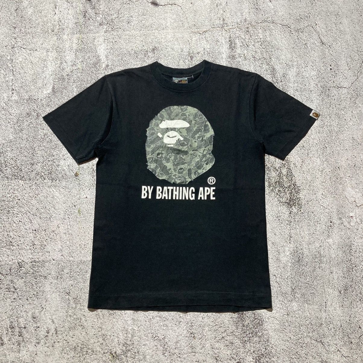 Bape × Kaws Vintage Bape X Kaws Skullta Big Head Logo Nigo T-shirt Black Size US S / EU 44-46 / 1 - 1 Thumbnail