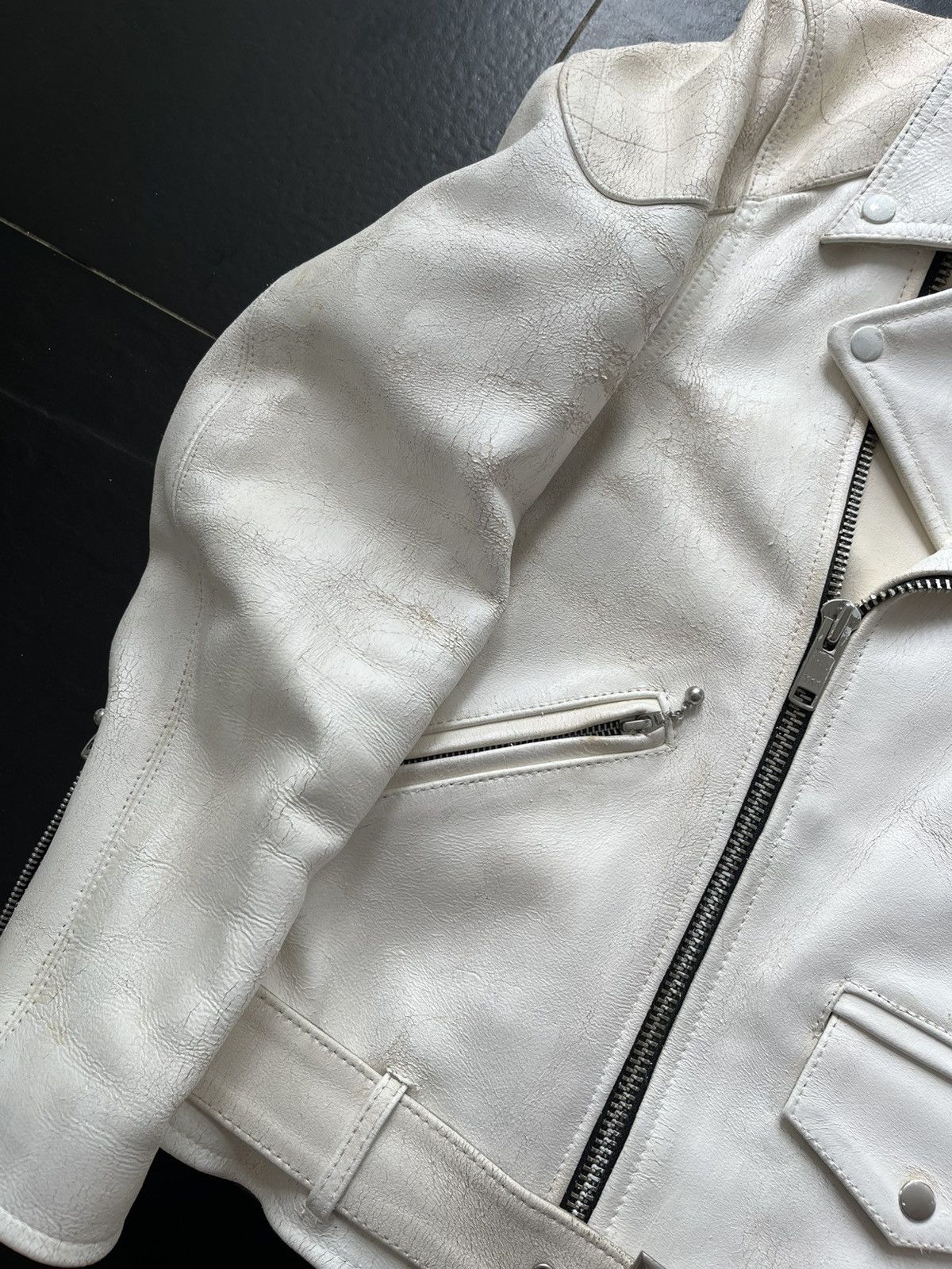 Japanese Brand TFOA LEATHER JACKET TESHOU HEAD OF 6th GENERATION Size US M / EU 48-50 / 2 - 11 Thumbnail