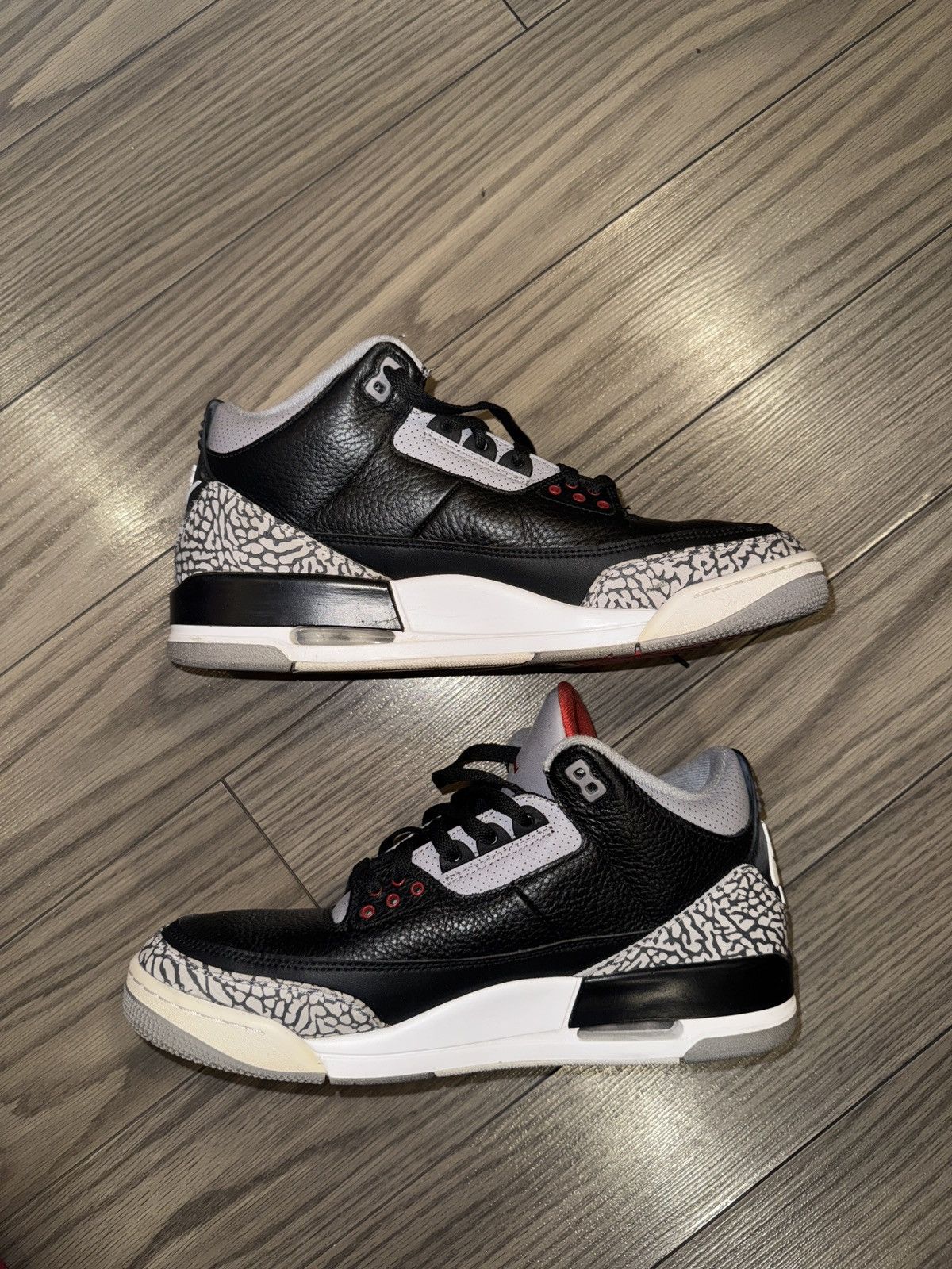 Jordan Brand × Nike Air Jordan 3 Retro ‘Cement’ 2017 Size US 11.5 / EU 44-45 - 3 Thumbnail