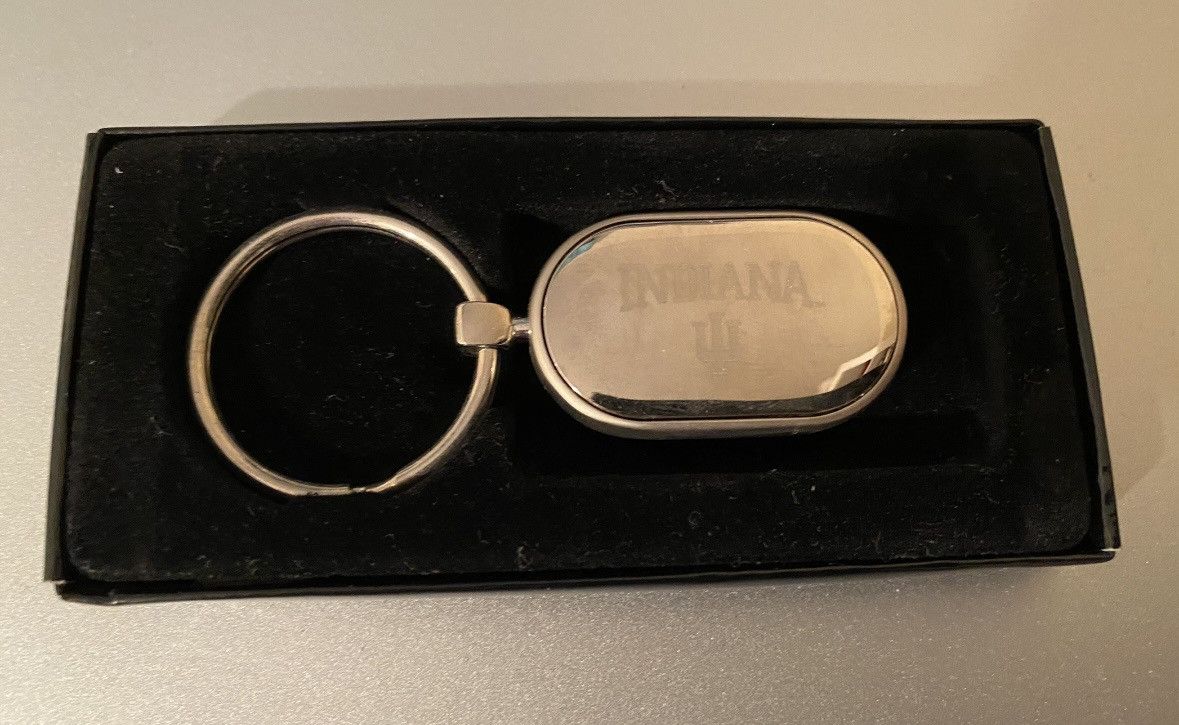 Other Indiana University Silver Keychain and acrylic keychains-nwt Size ONE SIZE - 1 Thumbnail