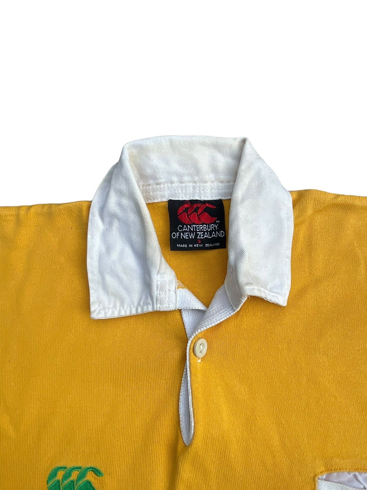 Canterbury of New Zealand × Vintage Vintage Canterbury Jerfy Refree Polo Tshirt Size US S / EU 44-46 / 1 - 7 Thumbnail