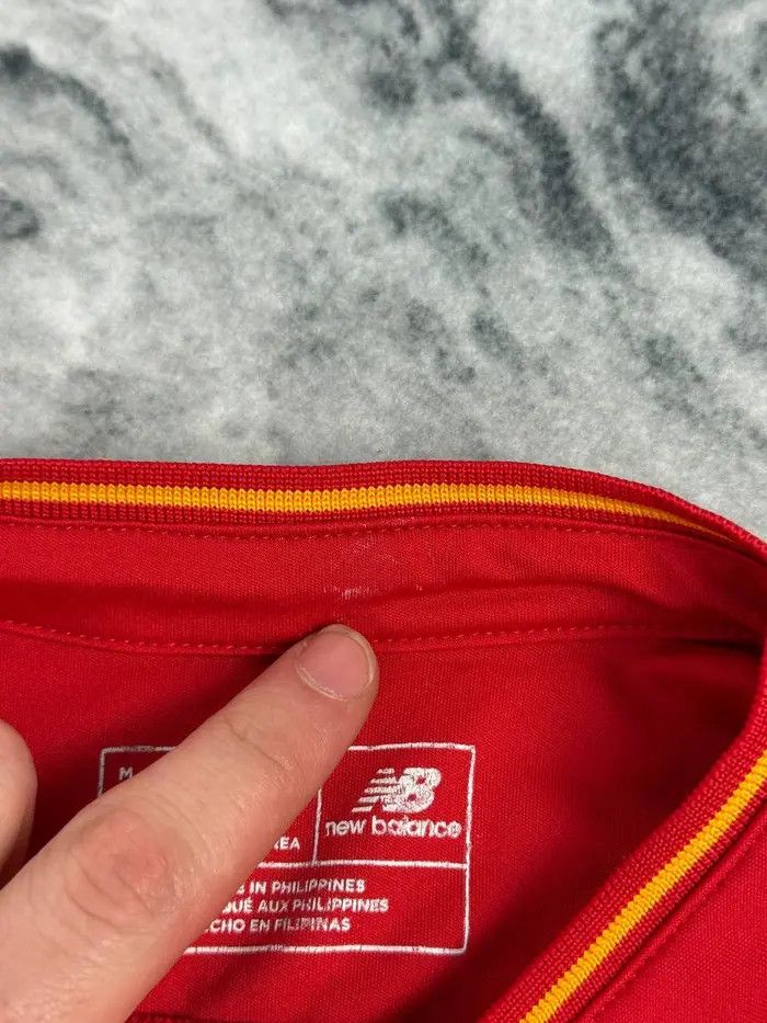 New Balance Liverpool 2016 2017 Mane #19 Home Shirt Soccer Jersey Size US M / EU 48-50 / 2 - 5 Thumbnail