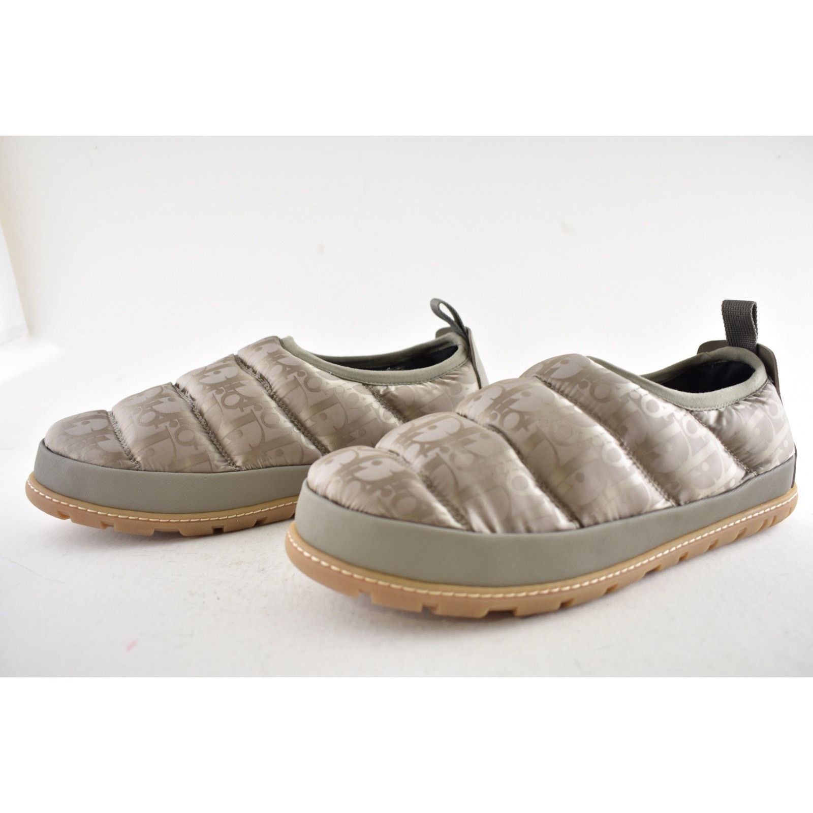 Dior Dior Mens Snow Slipper Beige Oblique Logo Slip On 44 11 Size US 11 / EU 44 - 12 Thumbnail