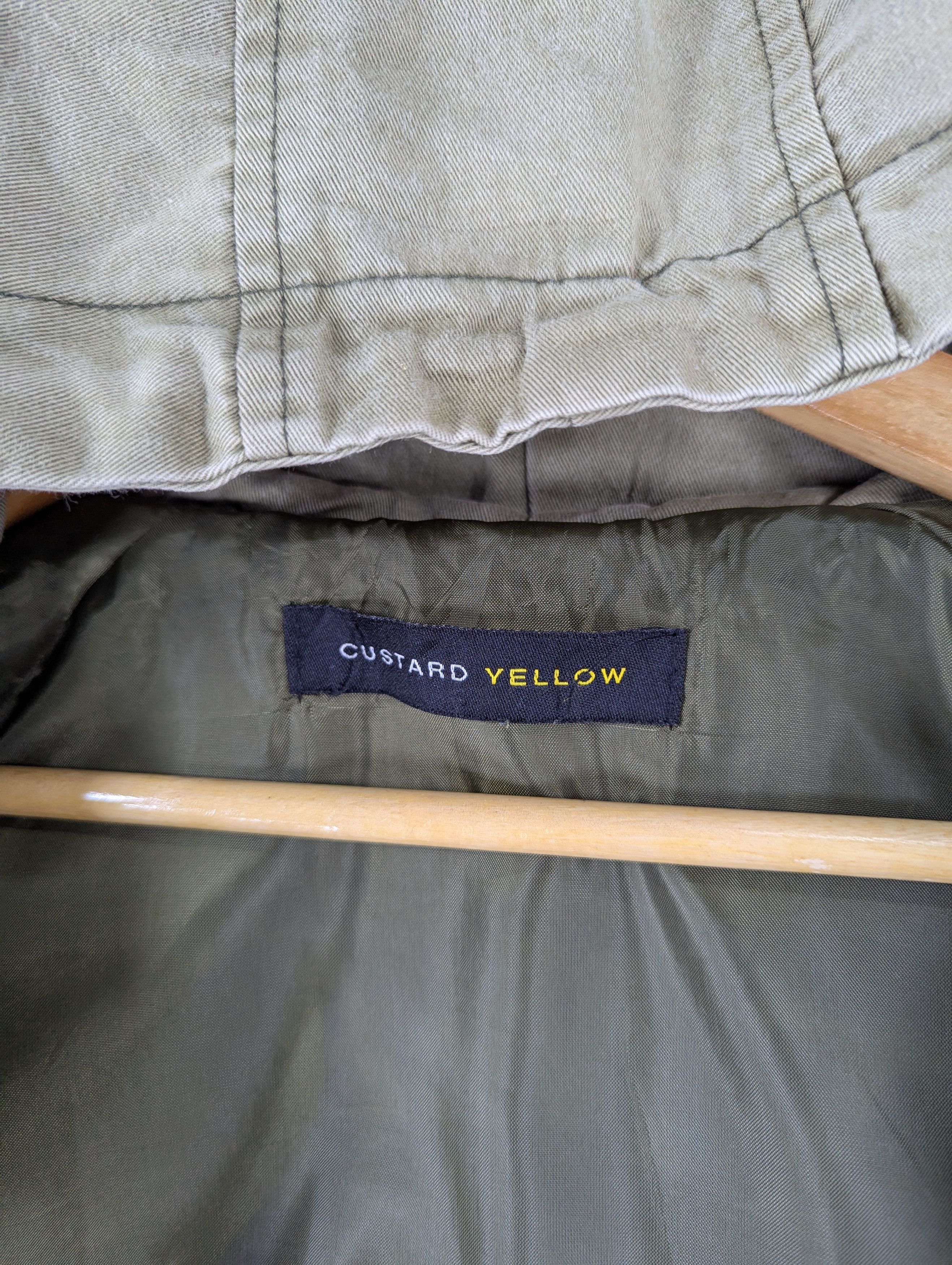 Japanese Brand Custard Yellow Sun 'Art Matic' Faded Hoodie Jacket Size US M / EU 48-50 / 2 - 8 Thumbnail