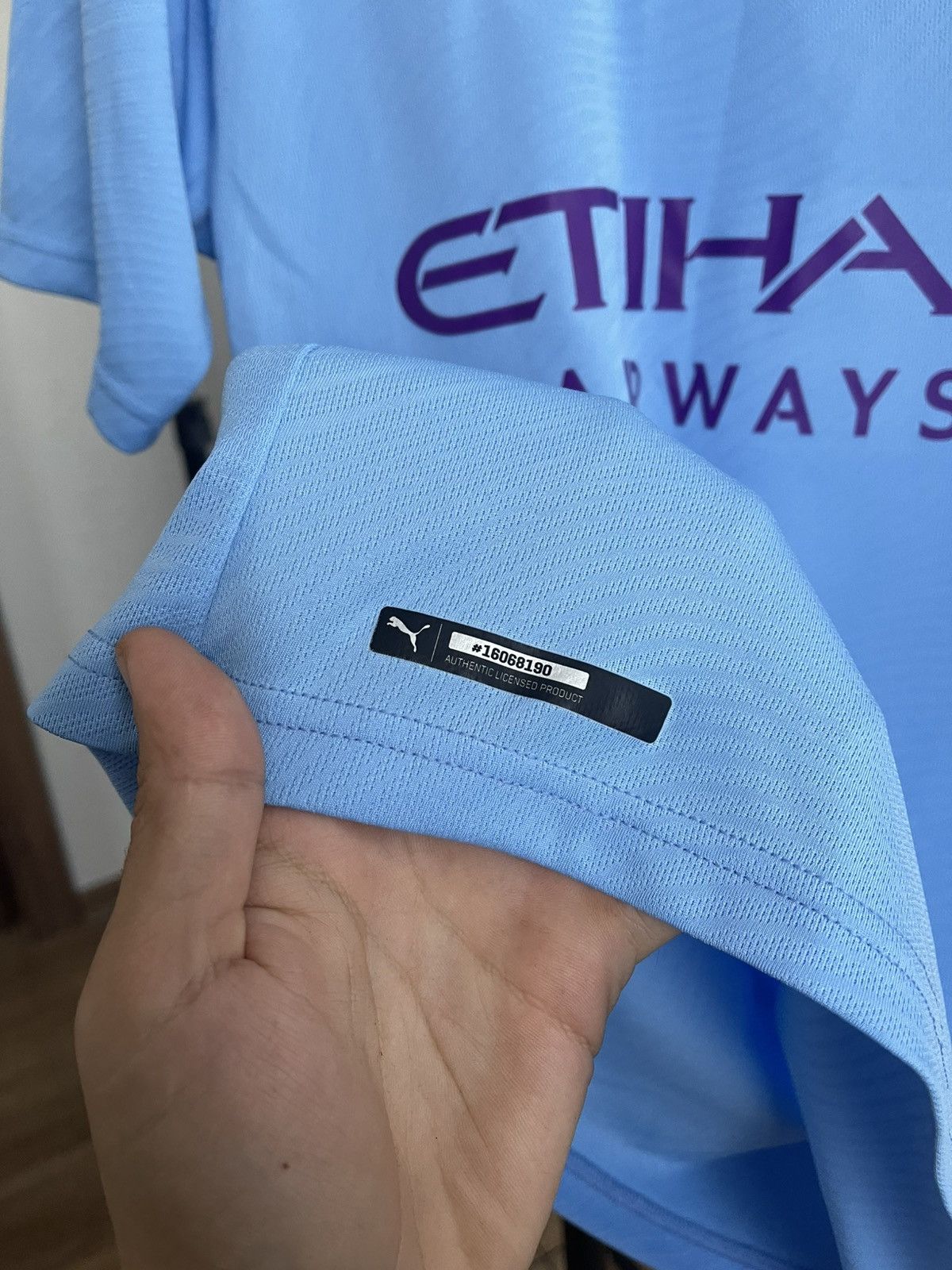 Puma 2019/2020 Puma Manchester City Soccer Jersey T-Shirt Tee Size US S / EU 44-46 / 1 - 10 Thumbnail