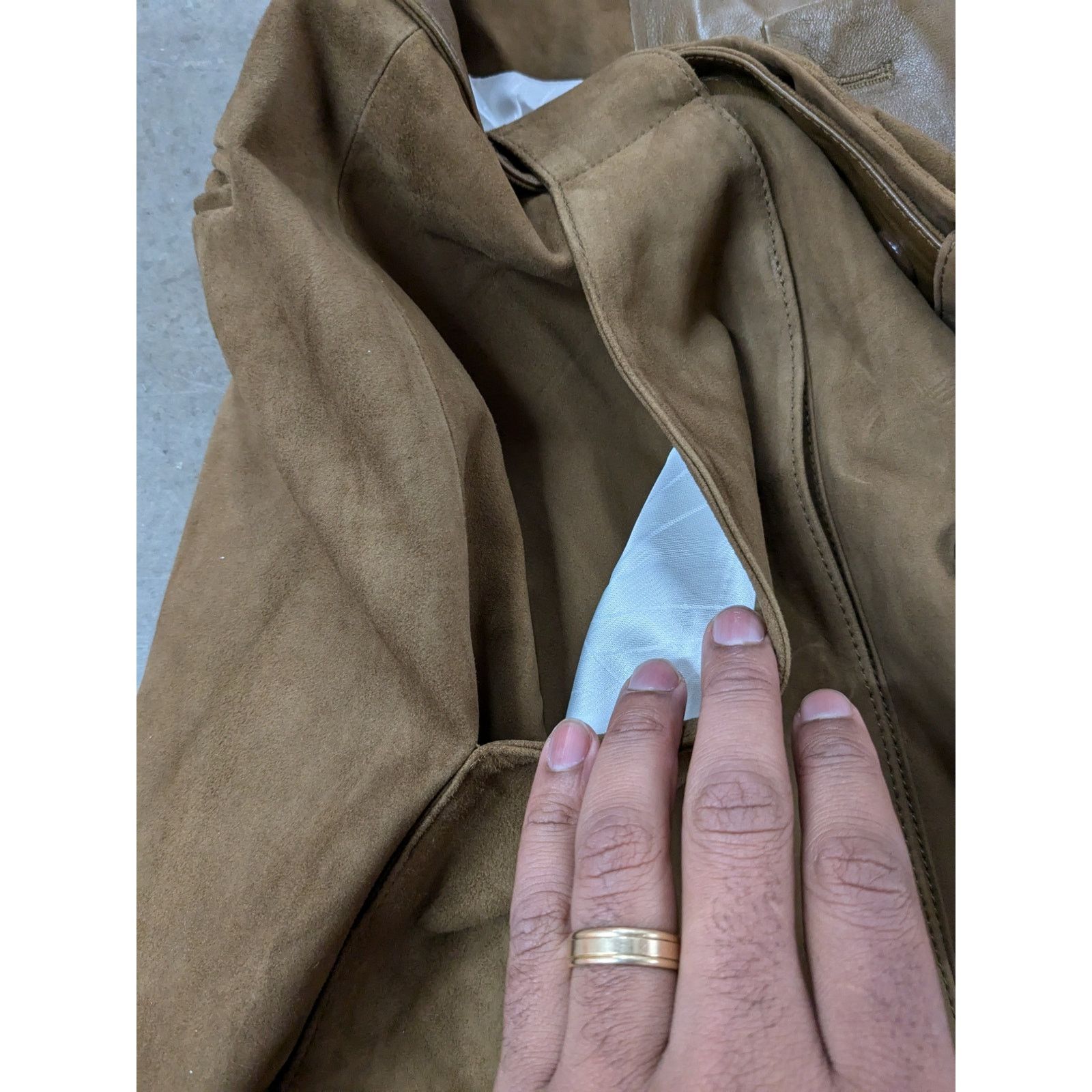 Banana Republic Banana Republic x Peter Do -Leather Utility Skirt/10/Brown Size 32" / US 10 / IT 46 - 9 Thumbnail