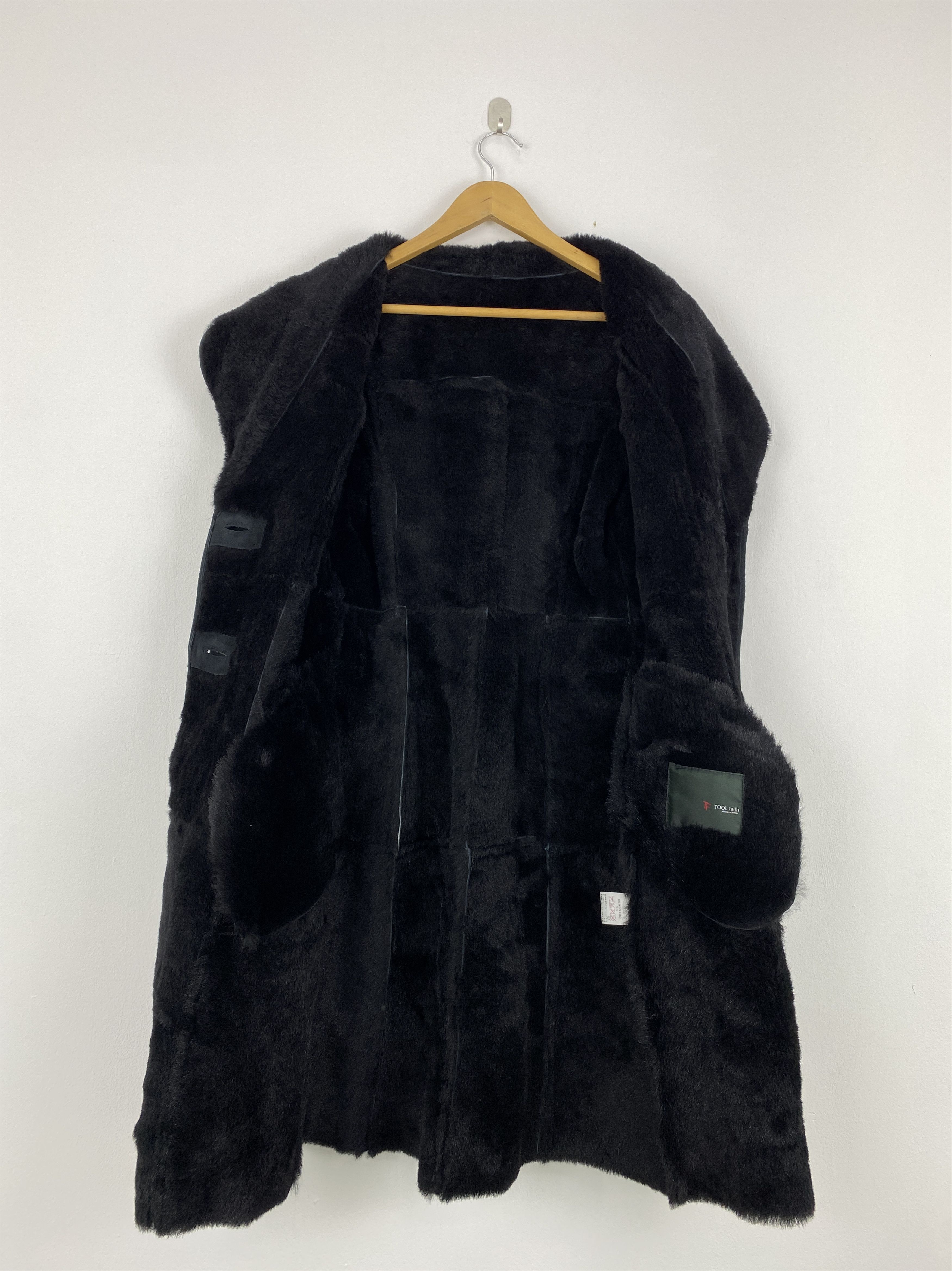 If Six Was Nine Vintage Japanese Brand Faux Fur Long Jacket JA0088 Size US S / EU 44-46 / 1 - 4 Thumbnail