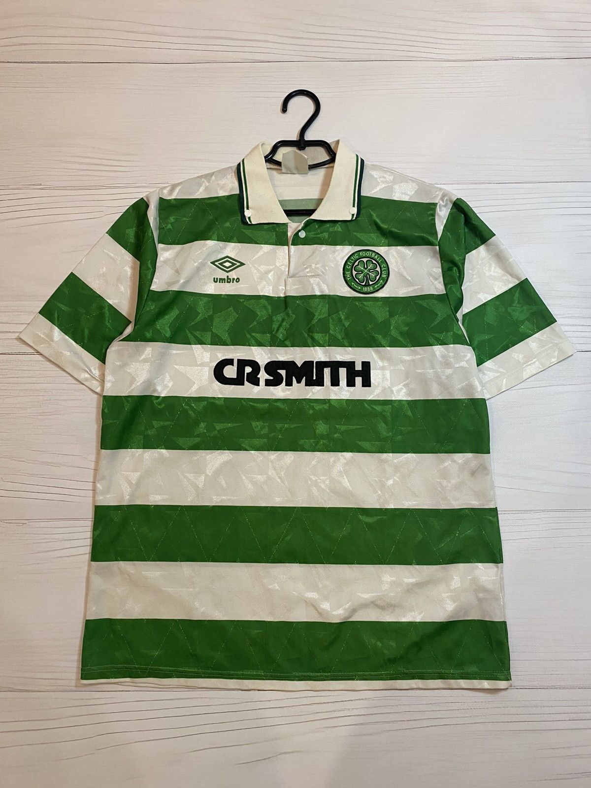 Umbro × Vintage Celtic 1989/1991 home jersey football soccer t shirt Size US M / EU 48-50 / 2 - 1 Thumbnail