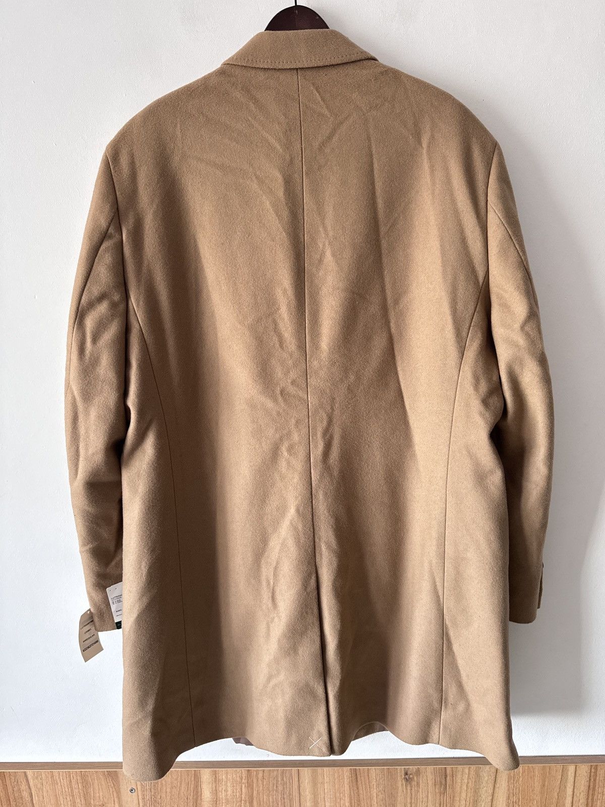Ralph Lauren 🔥🔥 Ralph Lauren Cream Wool Coat Size US L / EU 52-54 / 3 - 2 Thumbnail