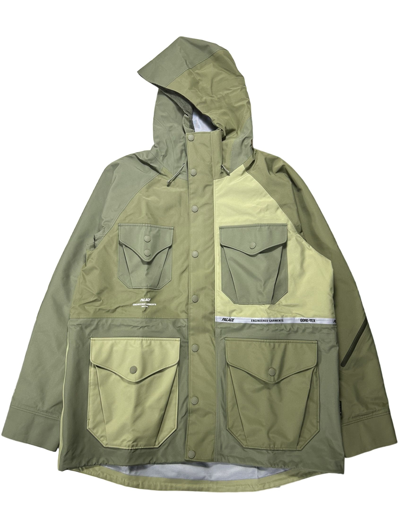 Palace x C.P. Company Klear Achronic Anorak Silver