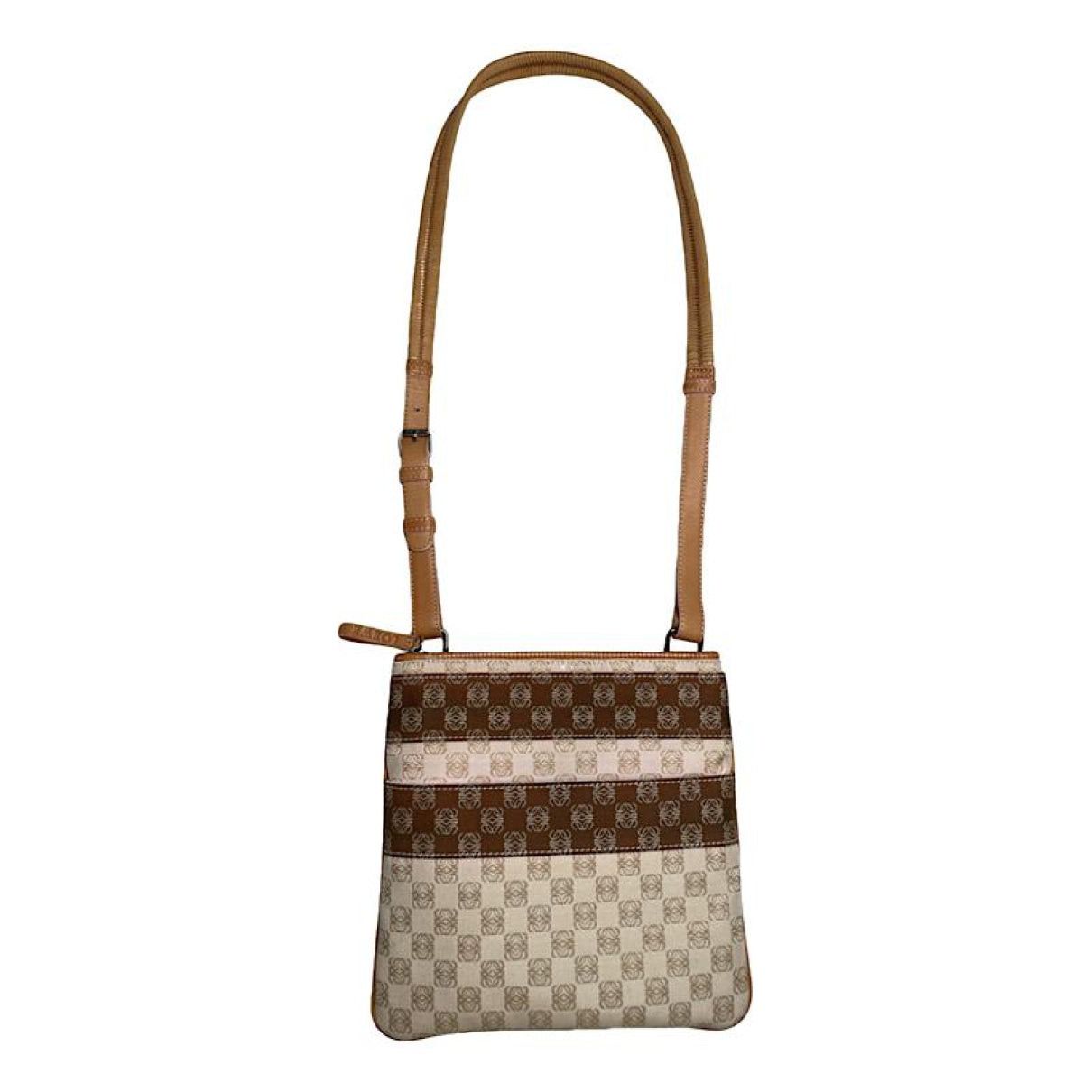 Loewe Gate Beige Cotton Handbag Size ONE SIZE - 1 Thumbnail