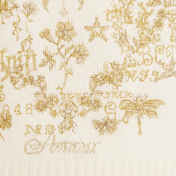 Dior o1bcso1str0126 Sweaters in White Size S / US 4 / IT 40 - 6 Thumbnail