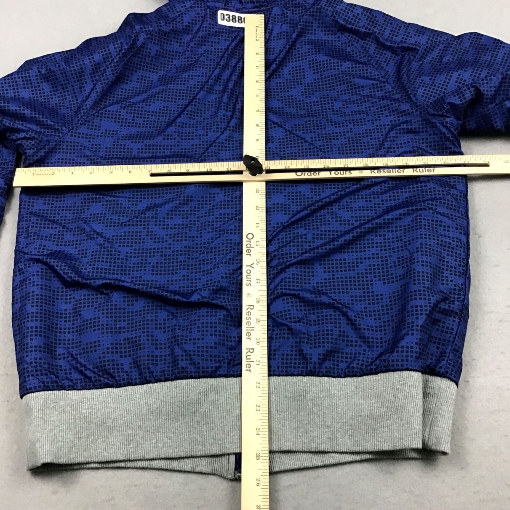 Nike Nike Jacket Men Large Gray Geometric Full Zip Hood Reversible Pockets L Size US L / EU 52-54 / 3 - 5 Thumbnail