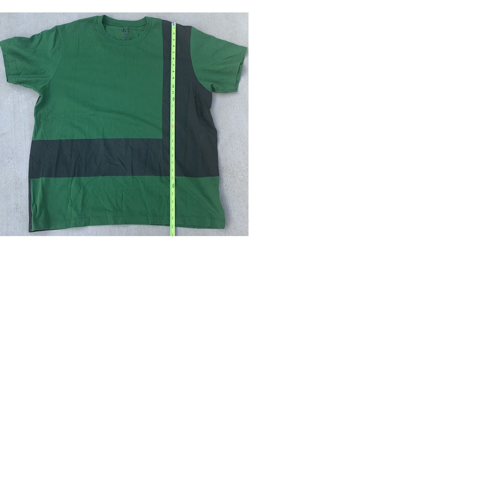 Uniqlo Uniqlo T-Shirt Geometric Color & Rythm MoMA Special Edition XXL Green Mens Crew Neck Short Sleeve Graphic Tee Size US XXL / EU 58 / 5 - 9 Thumbnail