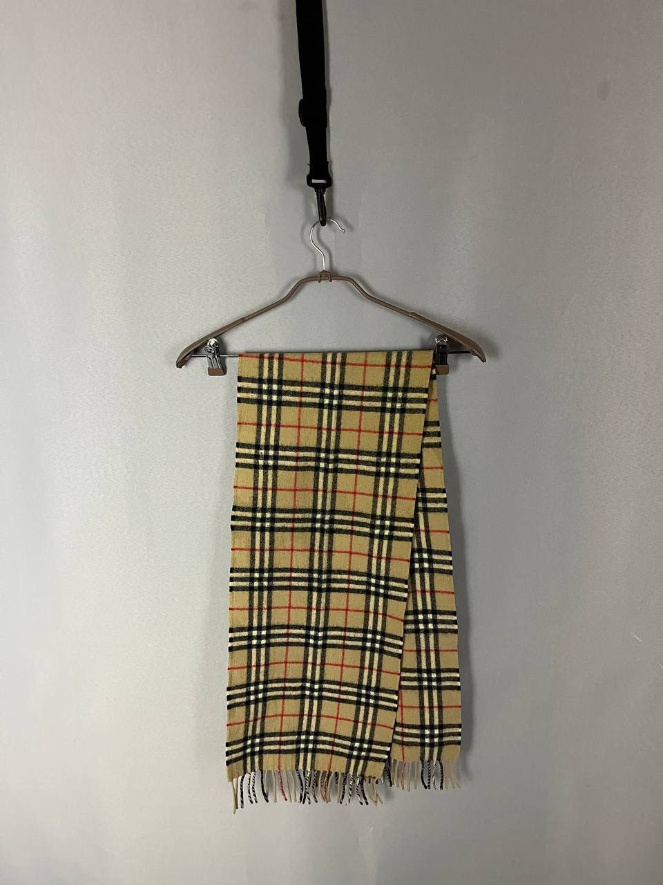 Burberry Burberry Nova Check Scarf Wool Size ONE SIZE - 4 Thumbnail