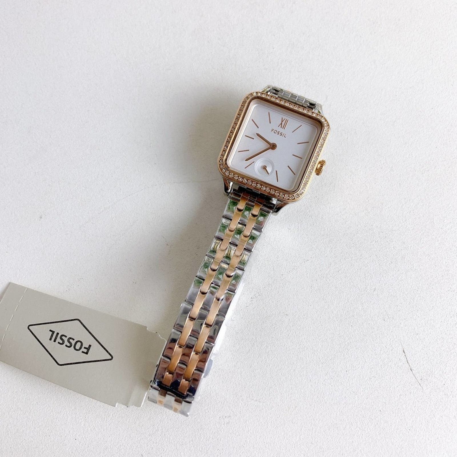 Fossil Fossil BQ3907 Colleen Two-Tone Stainless Steel Watch Size ONE SIZE - 3 Thumbnail