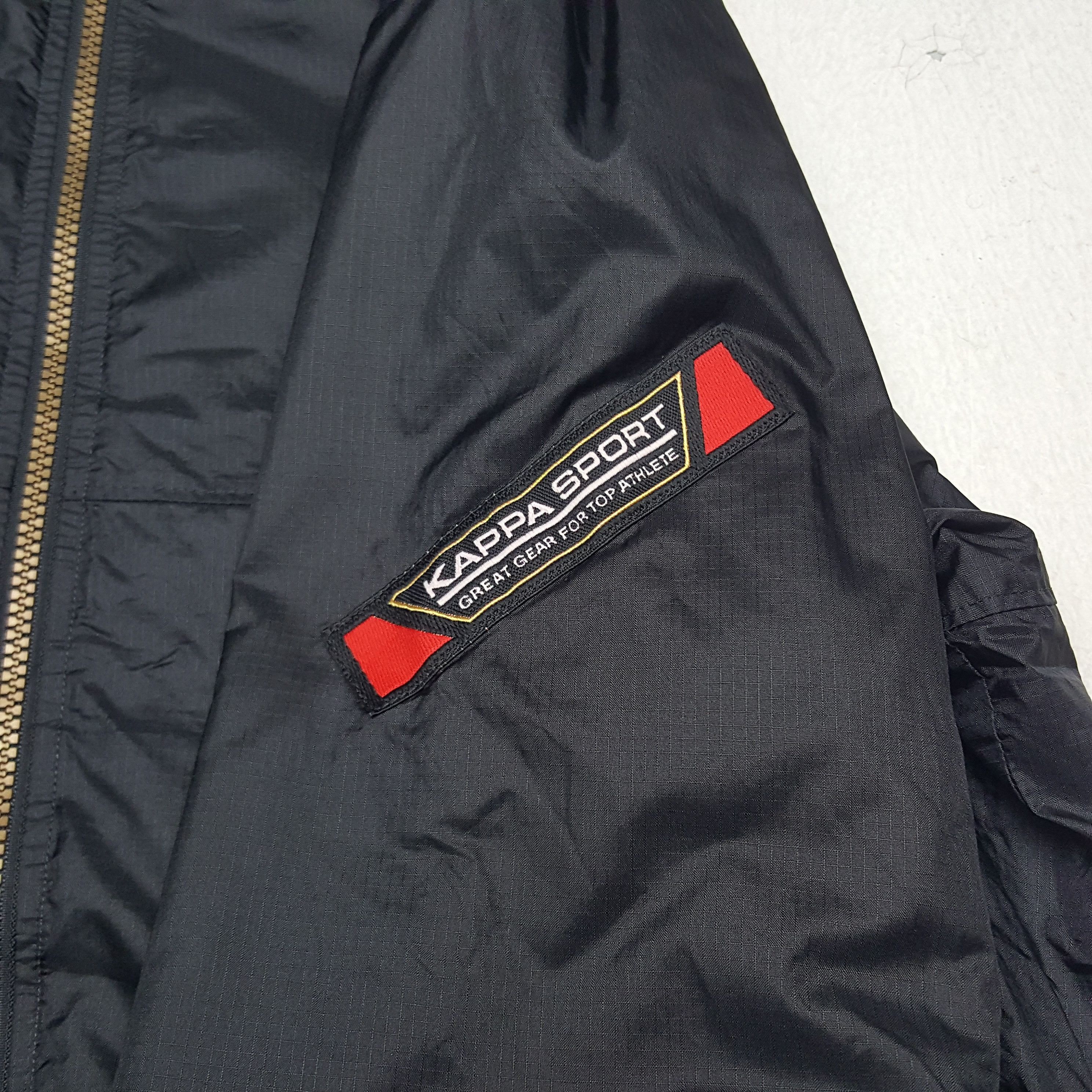 Kappa × Vintage Vintage Kappa Sport Zipper Windbreaker Jacket Size US L / EU 52-54 / 3 - 8 Thumbnail
