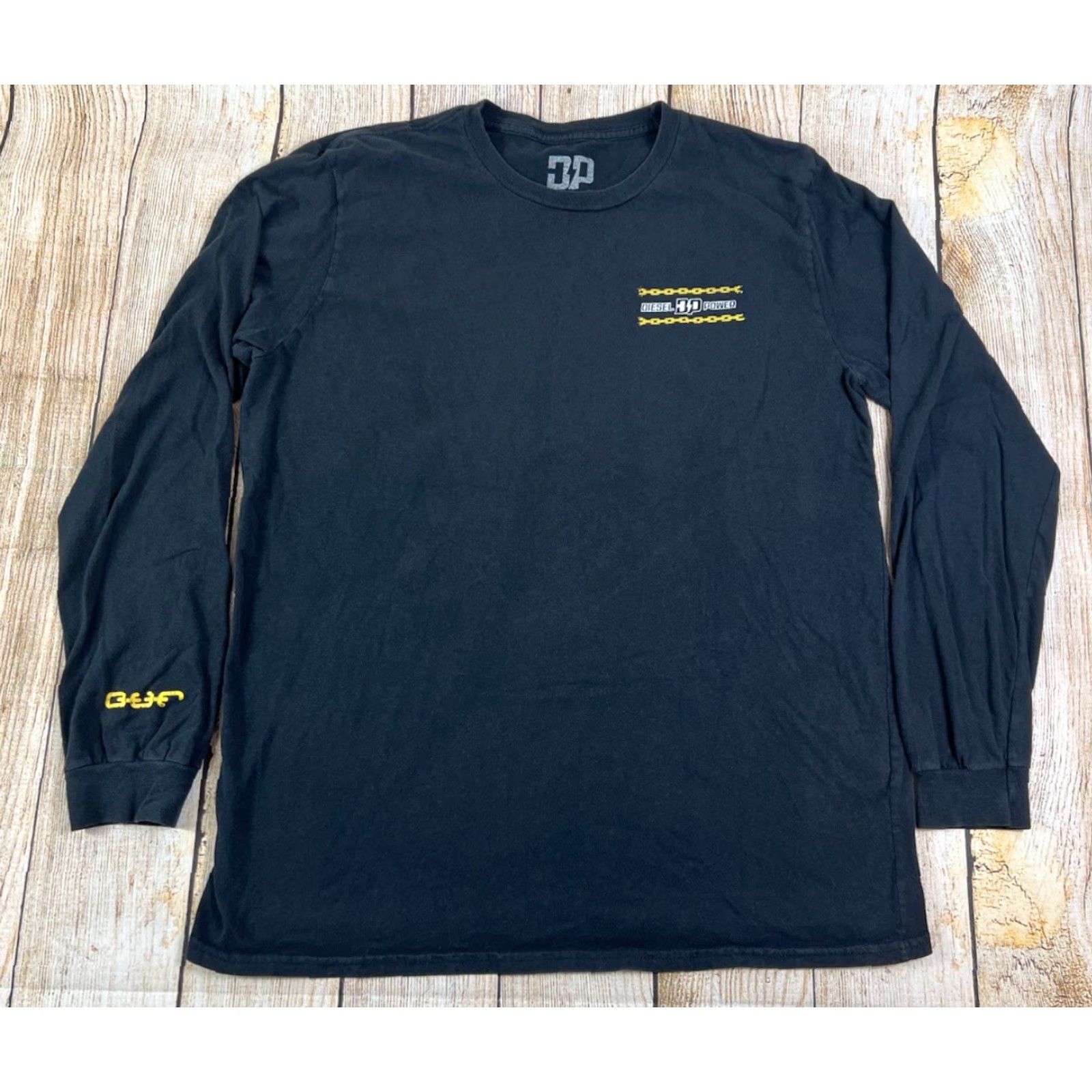 Diesel VINTAGE Diesel Power Break The Chain Black Long Sleeve Shirt Large Size US L / EU 52-54 / 3 - 2 Thumbnail