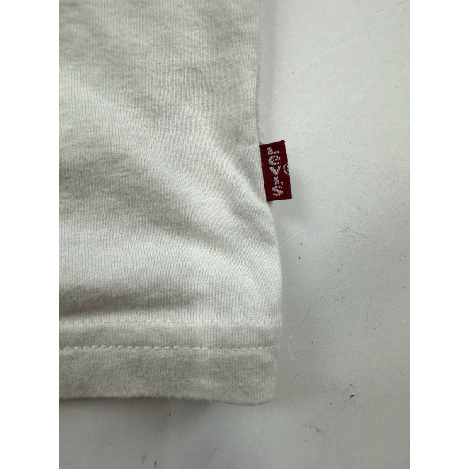 Levi's VINTAGE Levi’s T-Shirt Men Large White Long Sleeve Logo Casual All Seasons Size US L / EU 52-54 / 3 - 2 Thumbnail