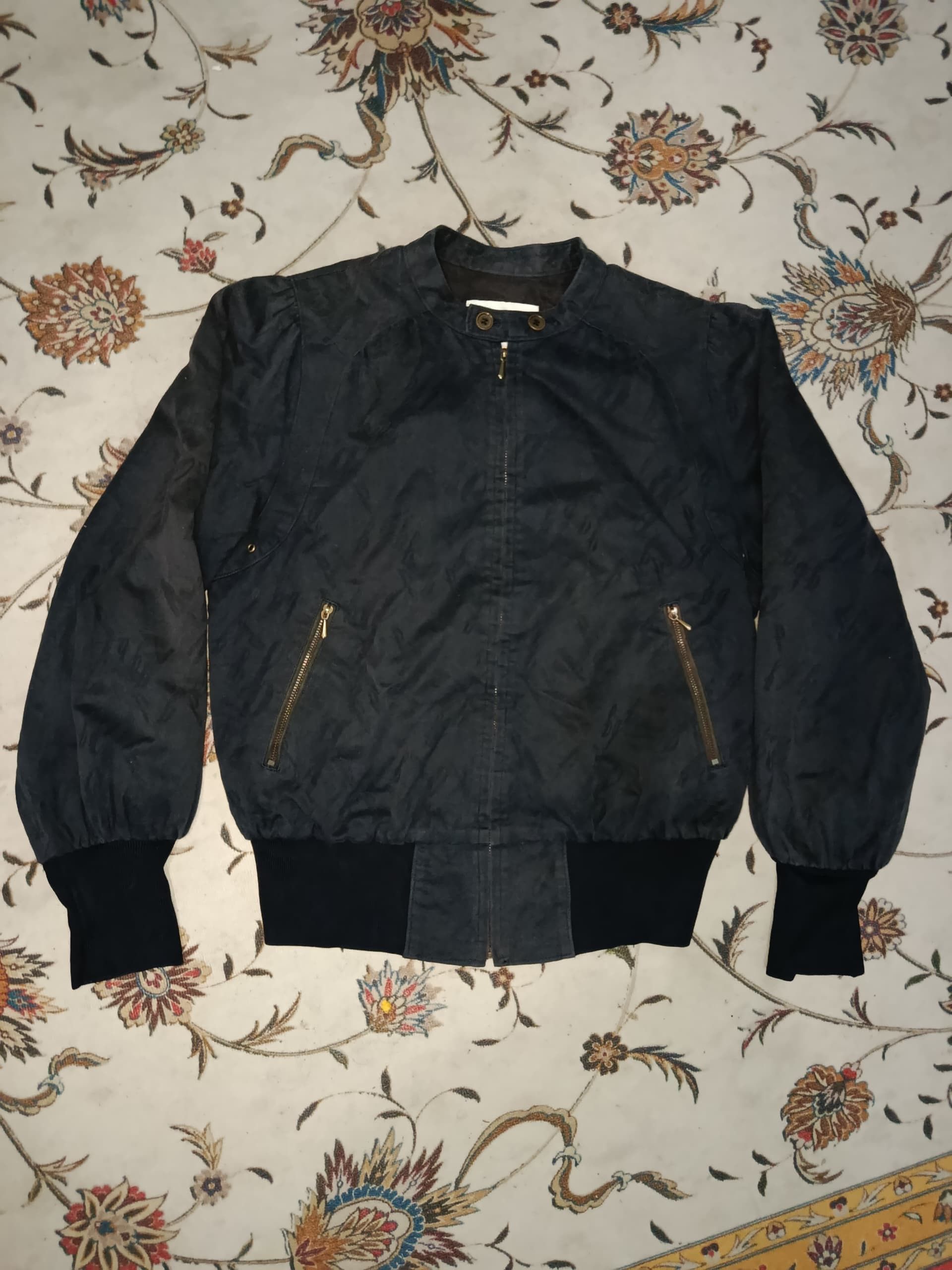 g by HYSTERIC GLAMOUR MONOGRAM ZIPPER JACKET