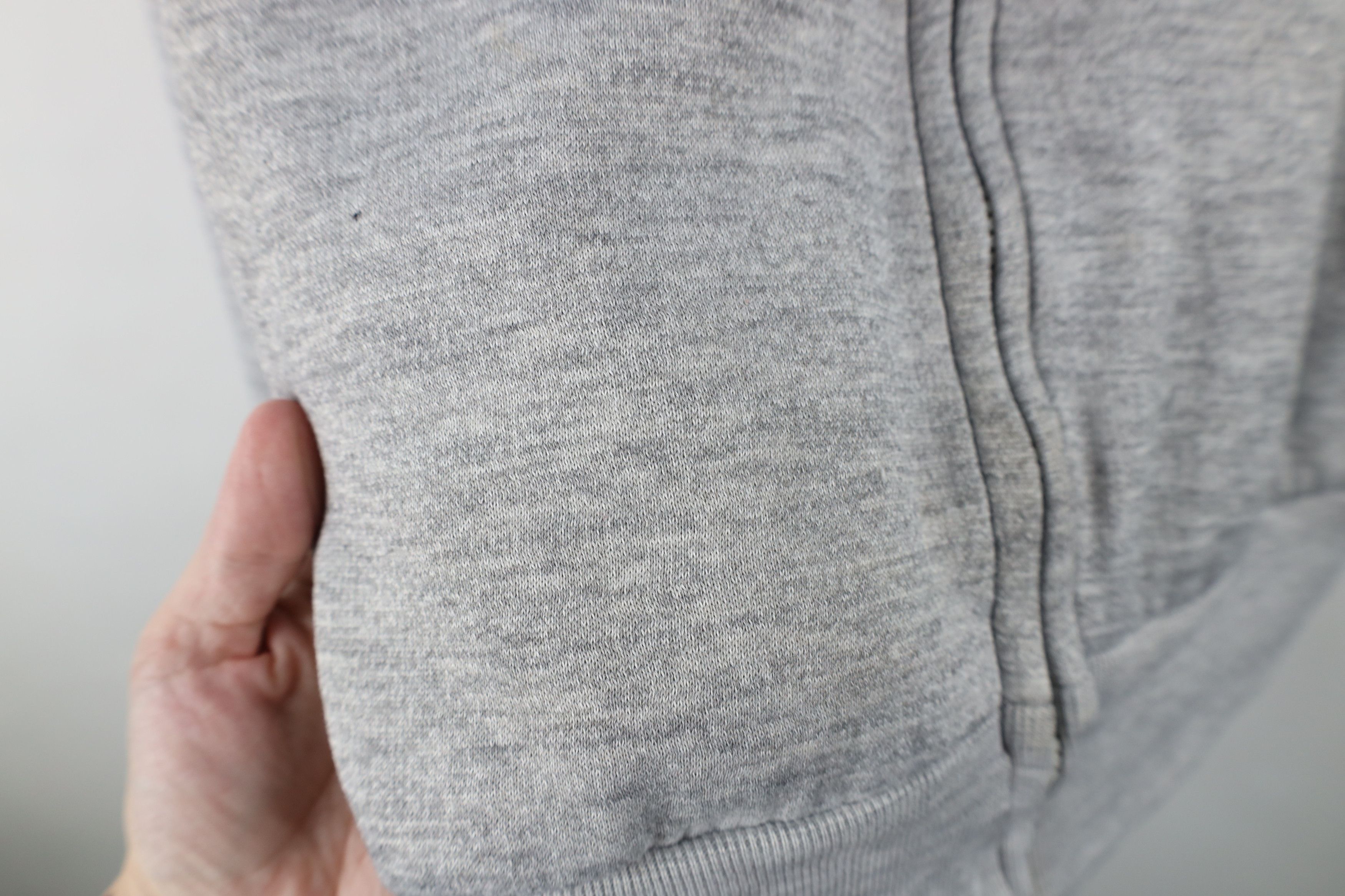 Vintage Vintage 90s Streetwear Knit Lined Full Zip Hoodie Gray Size US XL / EU 56 / 4 - 8 Thumbnail