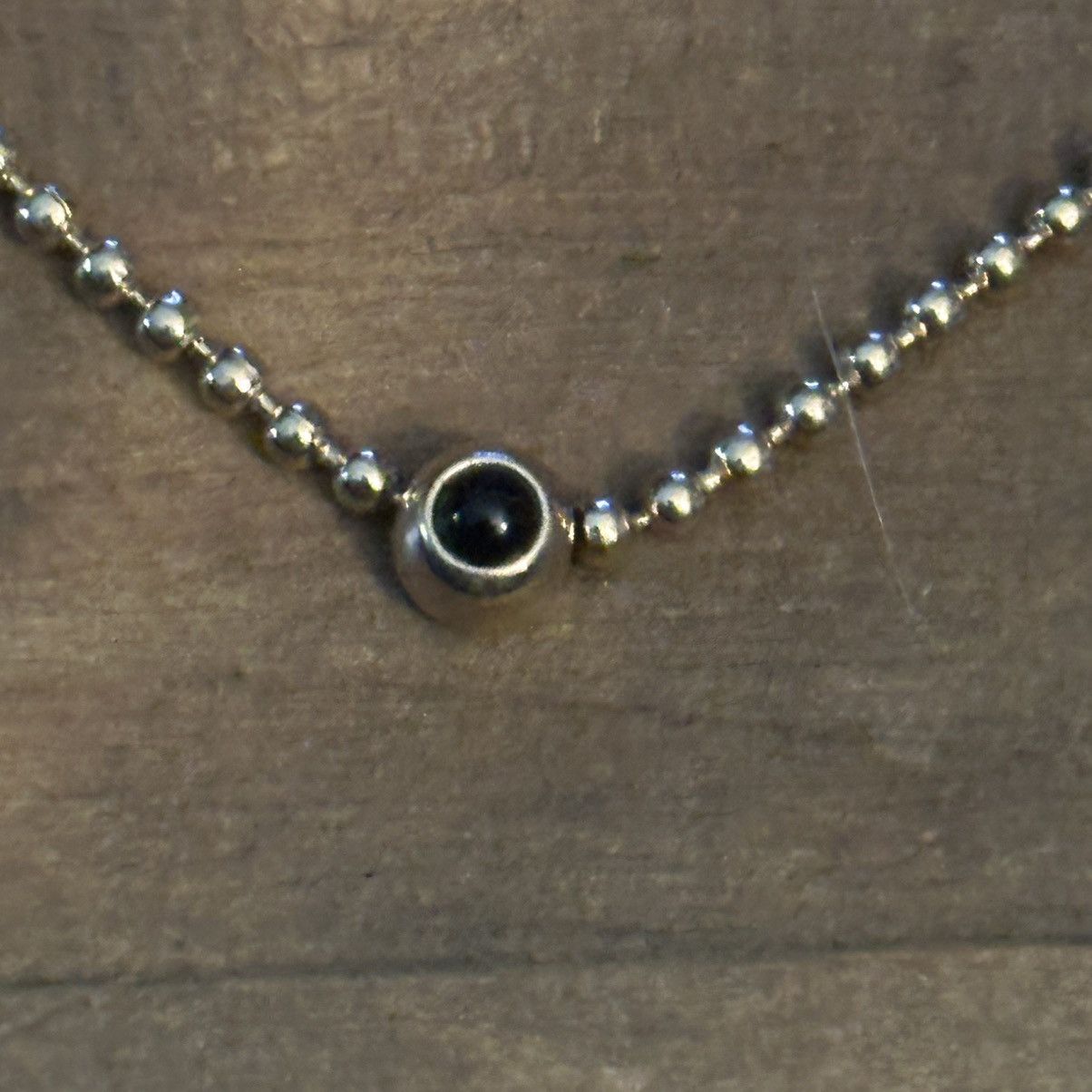 Other × Vintage Vintage Avon gold tone ball chain bezeled stone necklace Size ONE SIZE - 5 Thumbnail