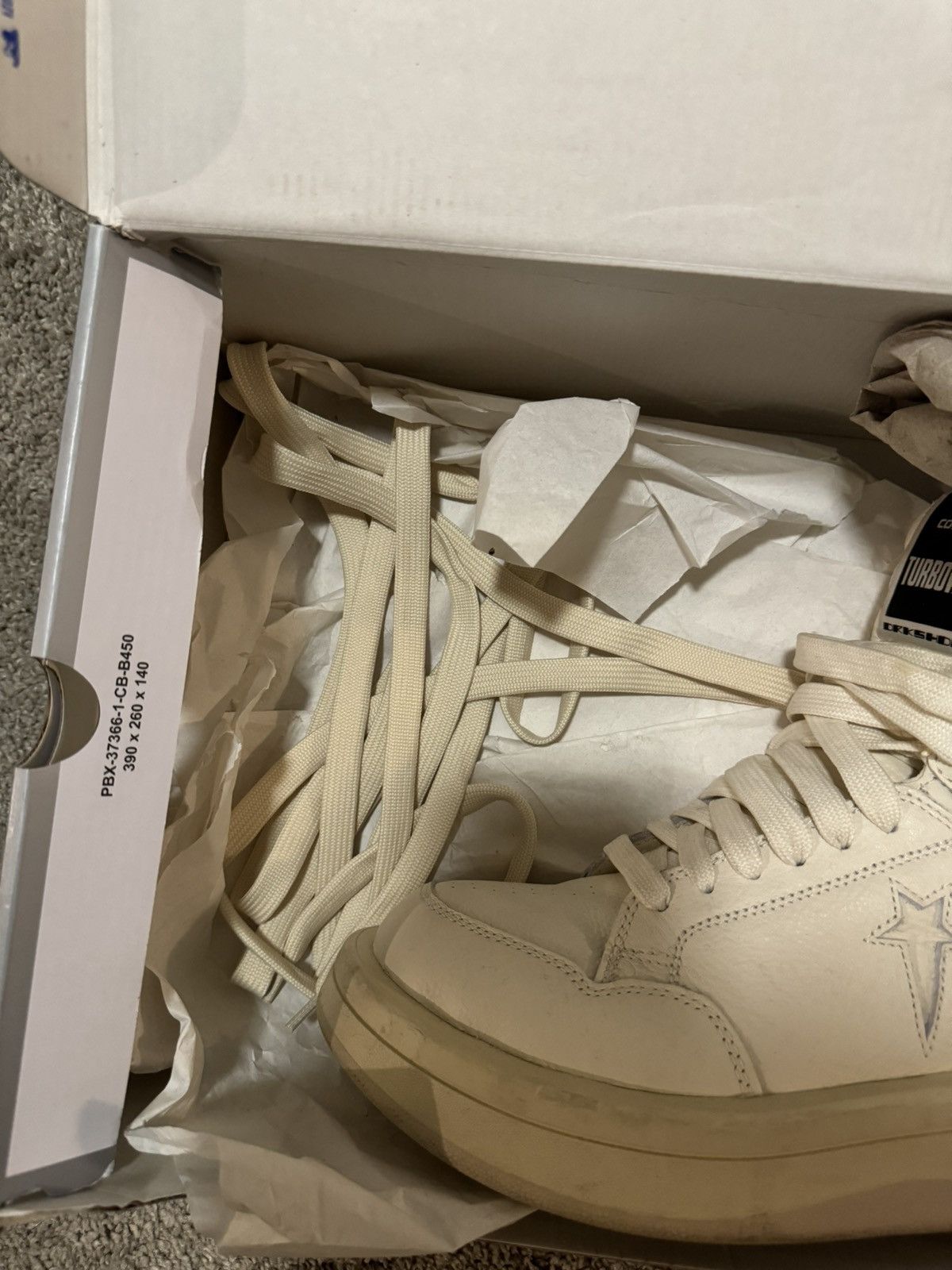 Converse × Rick Owens Rick Owens Converse turbo weapon Size US 9 / EU 42 - 8 Thumbnail
