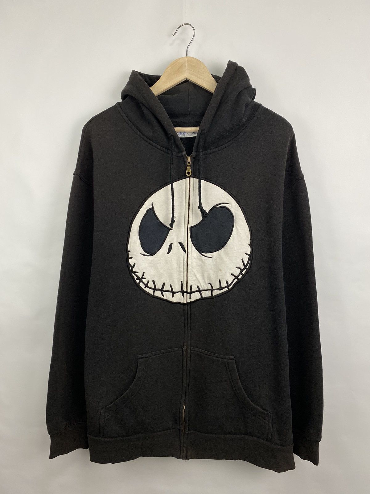 Disney Tim Burtons The Nightmare Before Christmas Skull Zip Hoodie Size US XXL / EU 58 / 5 - 3 Thumbnail