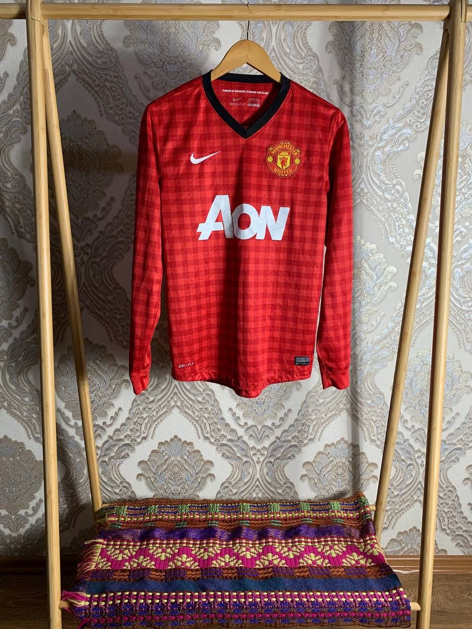 Nike Vintage Nike FC Manchester United England Soccer Jersey Y2K Size US S / EU 44-46 / 1 - 1 Thumbnail