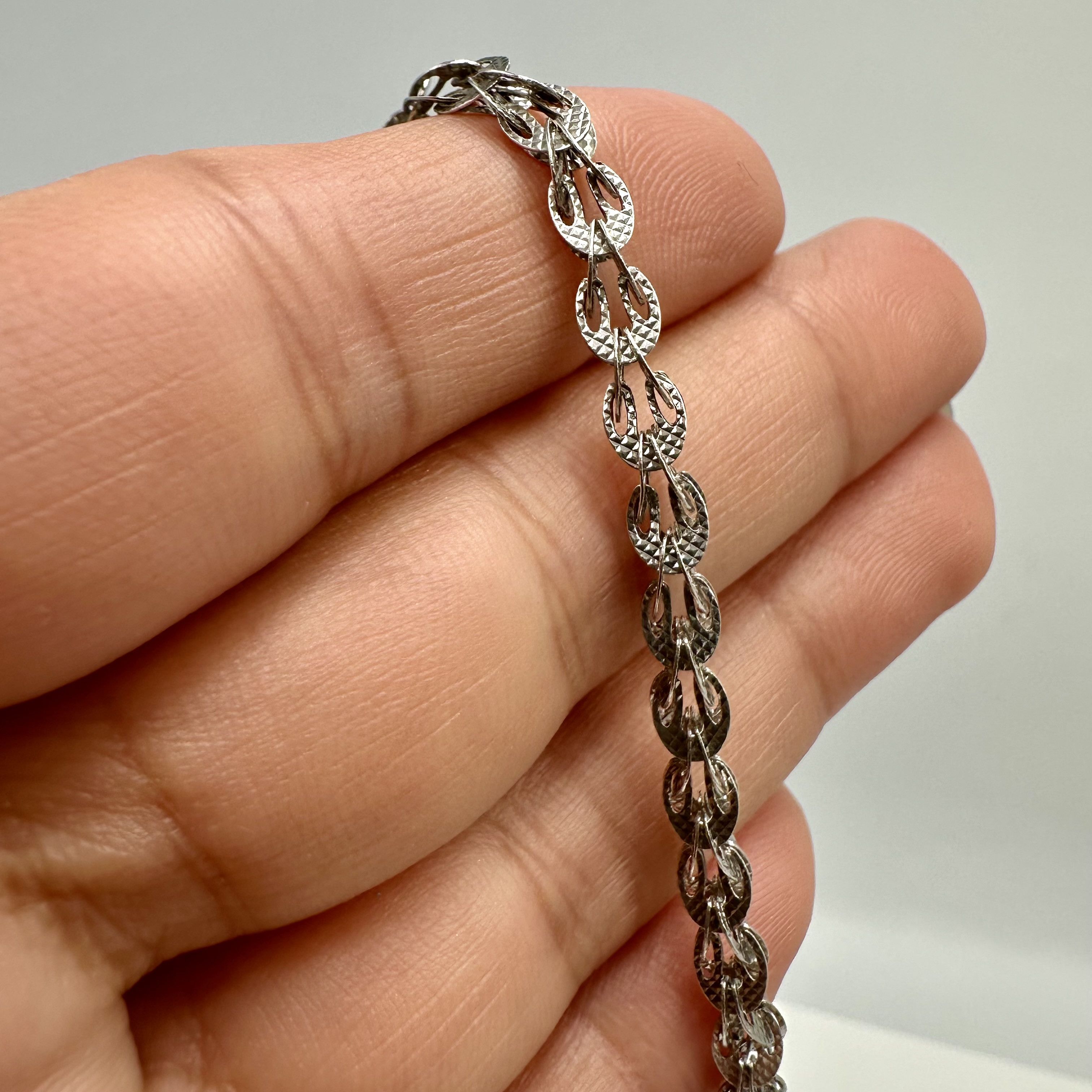 Vintage Vintage 925 Sterling Silver Braided Chain Bracelet – Elegant Size ONE SIZE - 3 Thumbnail