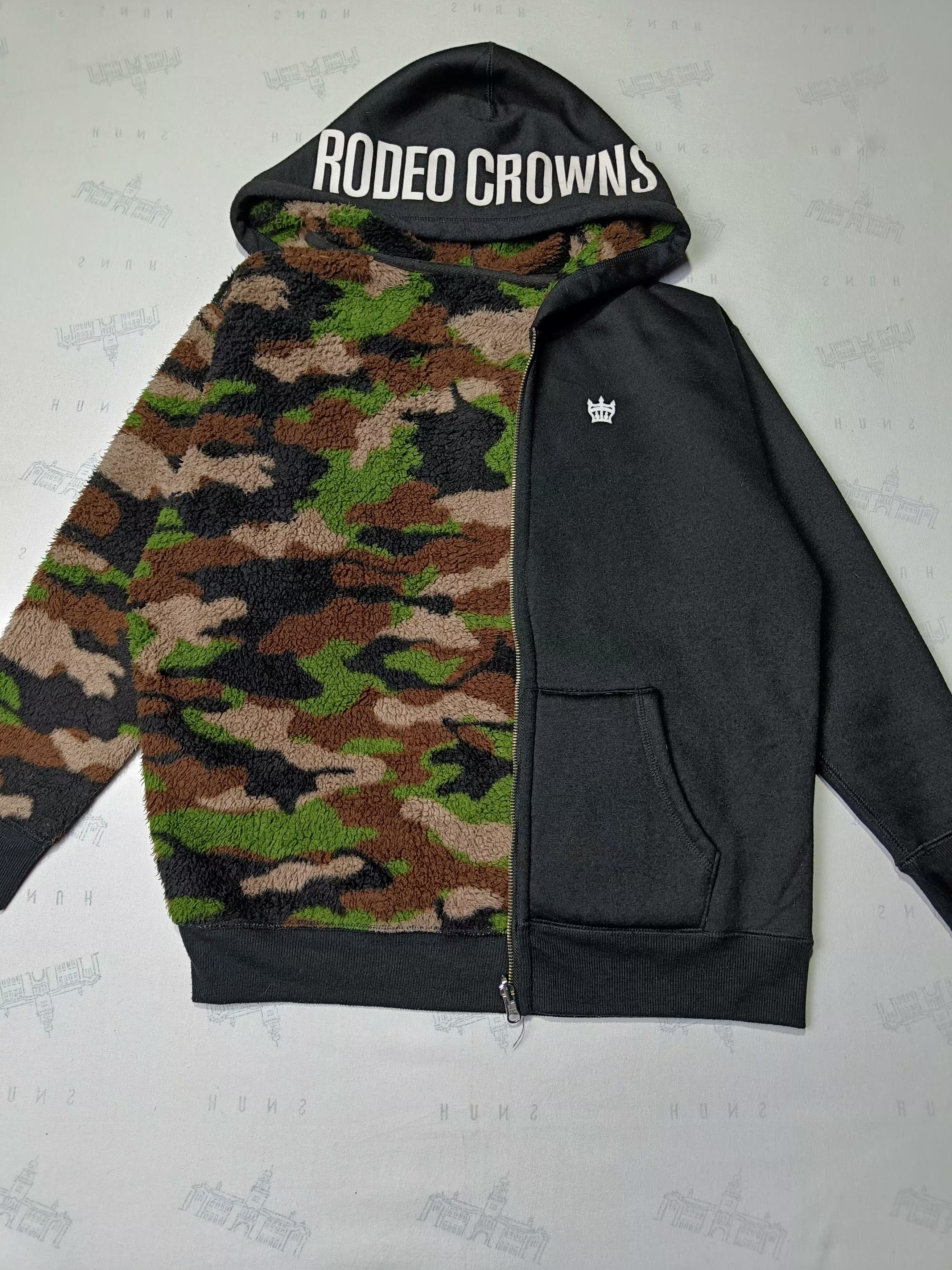 Vintage Rodeo Crown Reversible Camo Spell Out Unisex Jacket Size US M / EU 48-50 / 2 - 2 Thumbnail