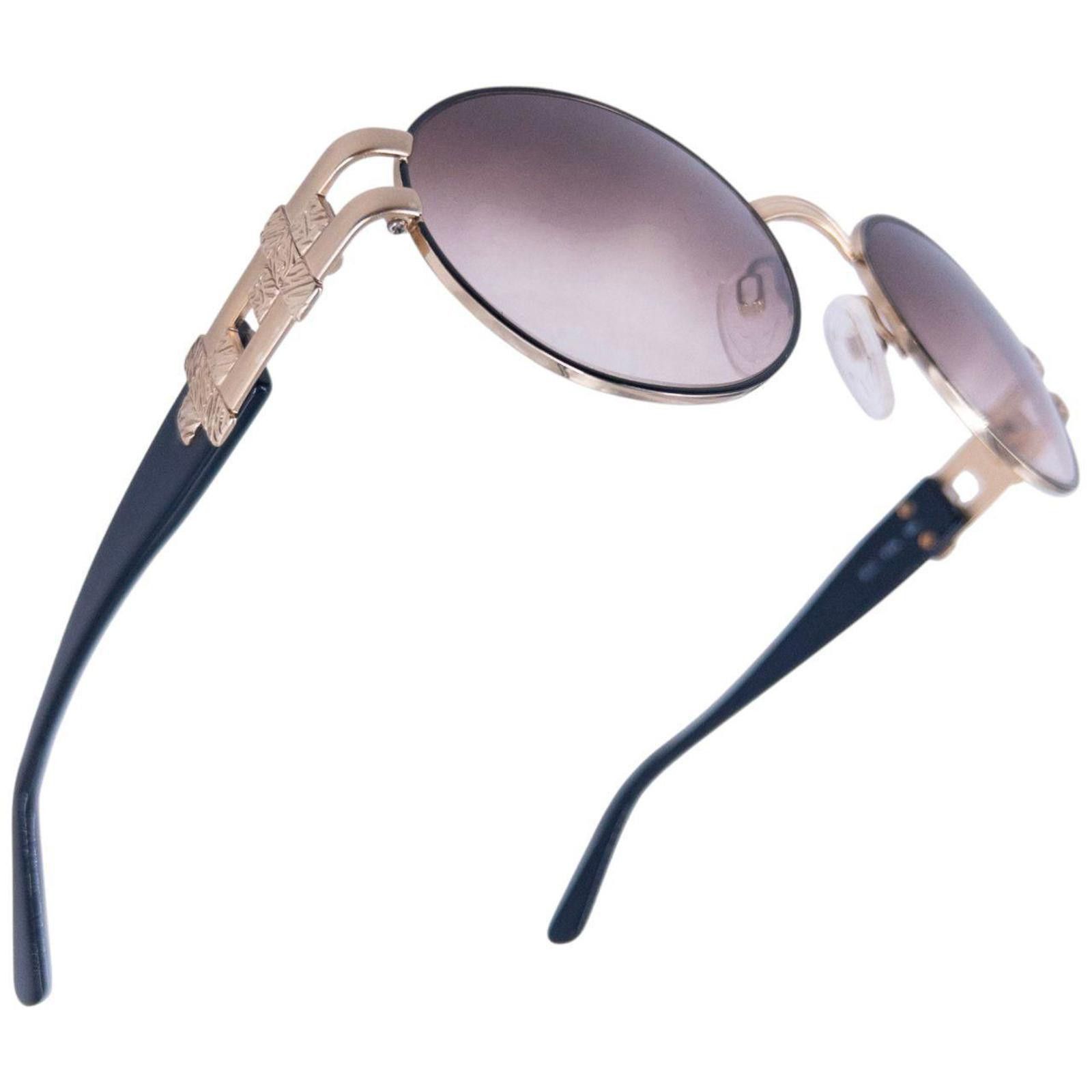 Yves Saint Laurent Vintage YSL Yves Saint Laurent Embossed Sunglasses Size ONE SIZE - 5 Thumbnail
