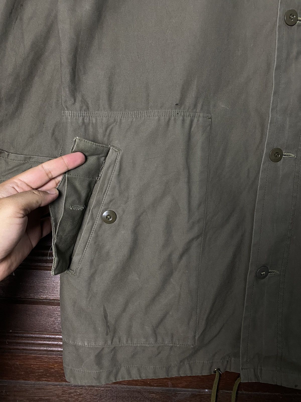 Vintage Vintage OG 1994 Army Parkas Hoodie Jacket Size US L / EU 52-54 / 3 - 6 Thumbnail