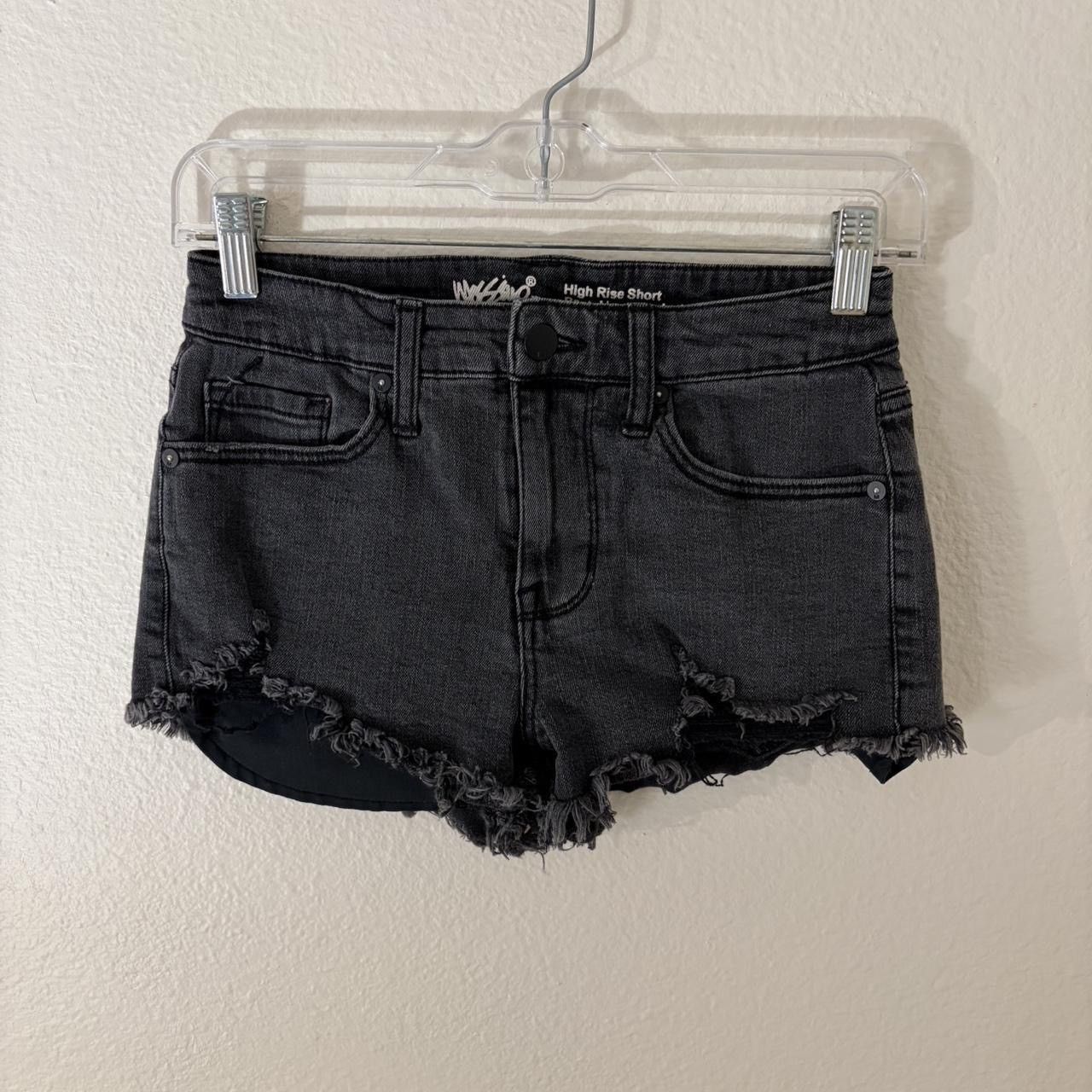Mossimo mossimo black denim shorts Size 25" / US 0 / IT 36 - 1 Thumbnail