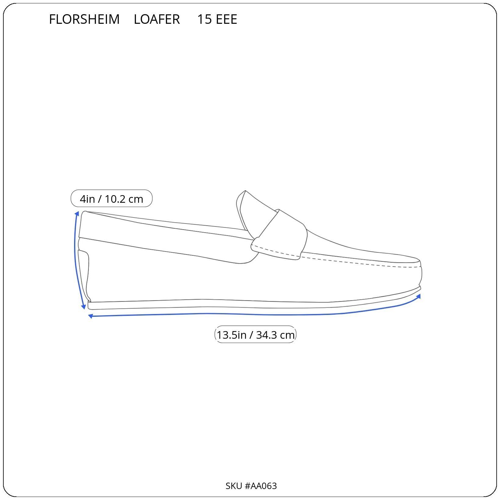 Florsheim Florsheim Men's Big & Tall 15 EEE Pisa Moc-Toe Tassel Dress Size US 15 / EU 48 - 5 Thumbnail